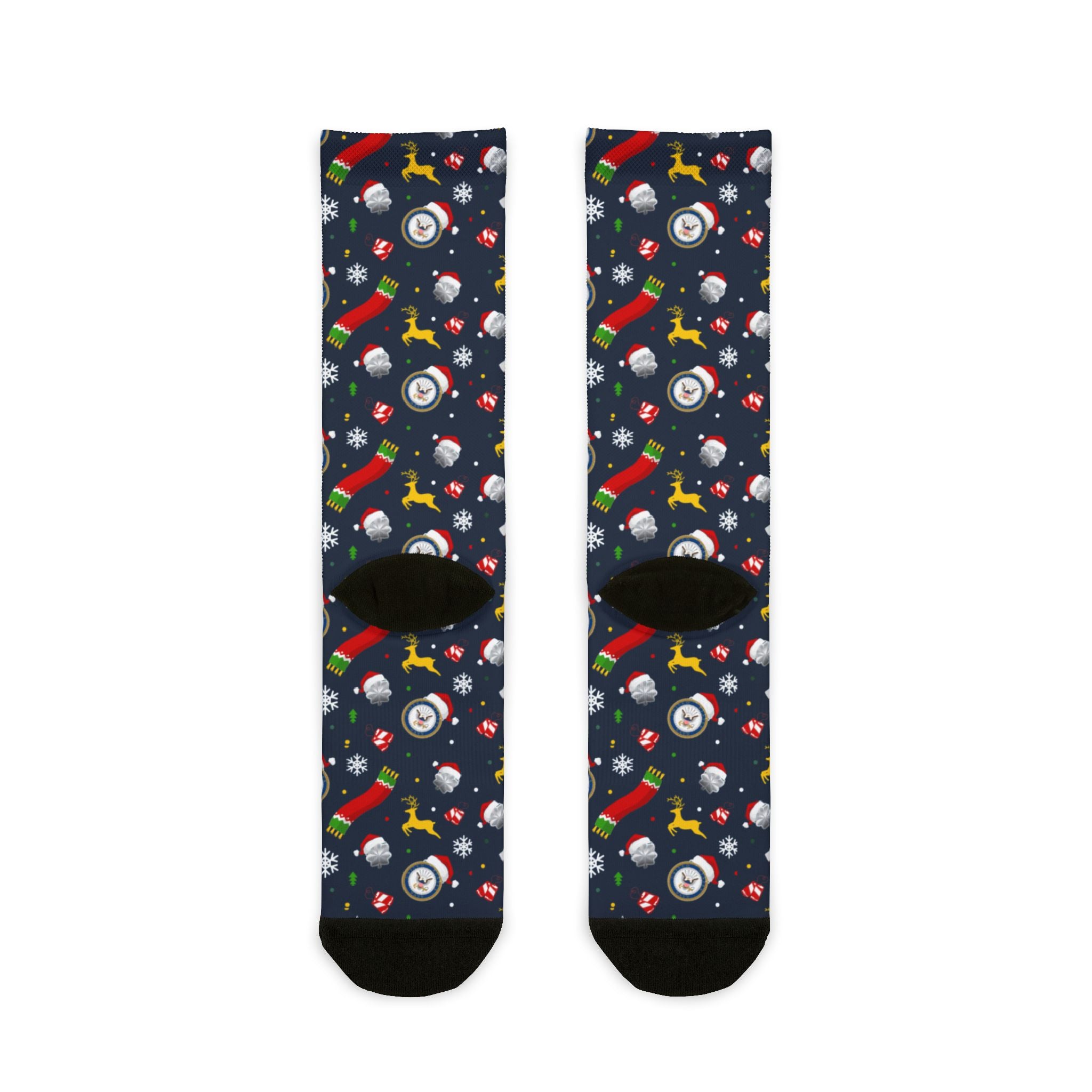 Custom US Military Ranks/Insignia All Over Prints Sublimation Crew Socks JSK03