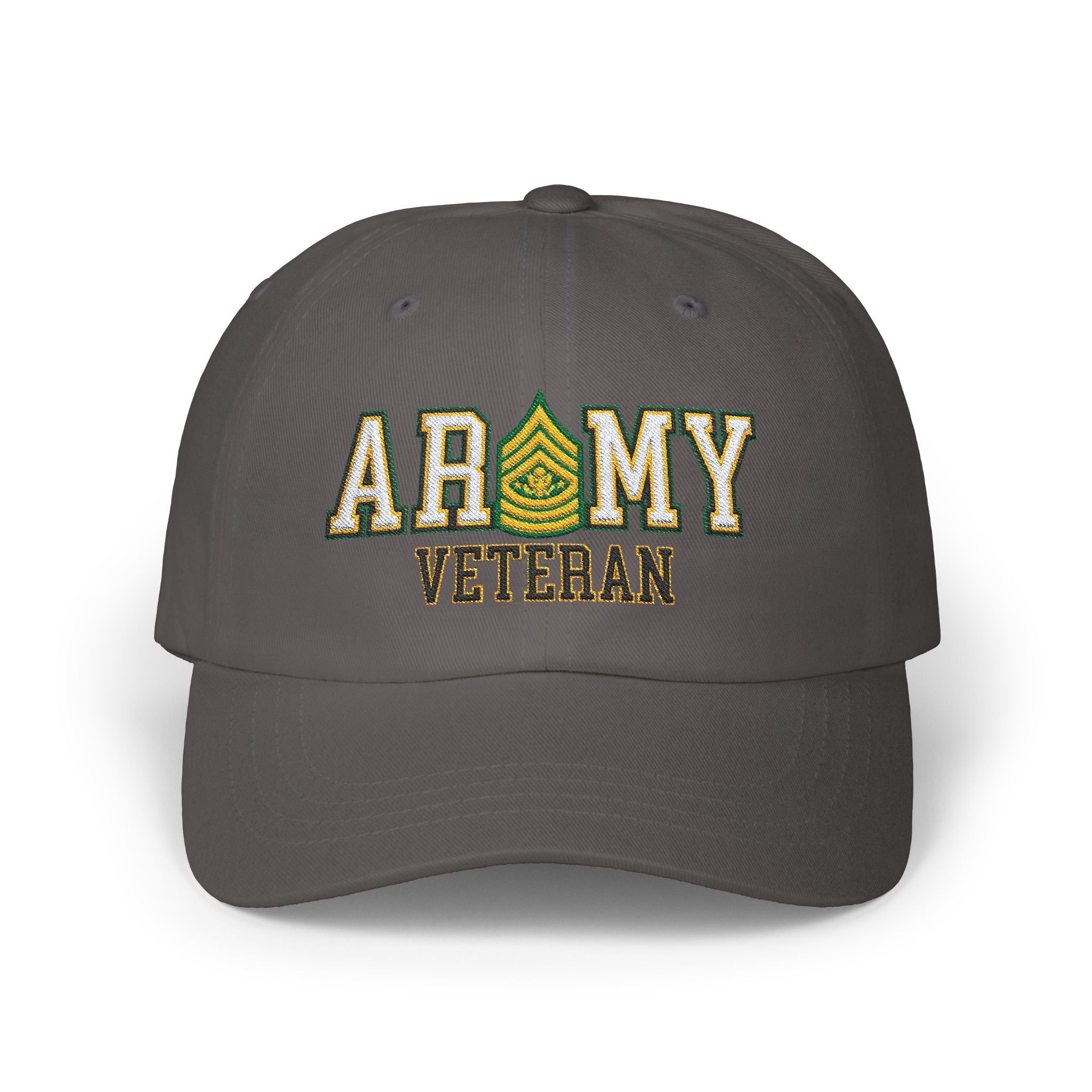 US Army E-9 Sergeant Major of the Army E9 SMA Noncommissioned Officer Veteran Embroidered Classic Dad Cap