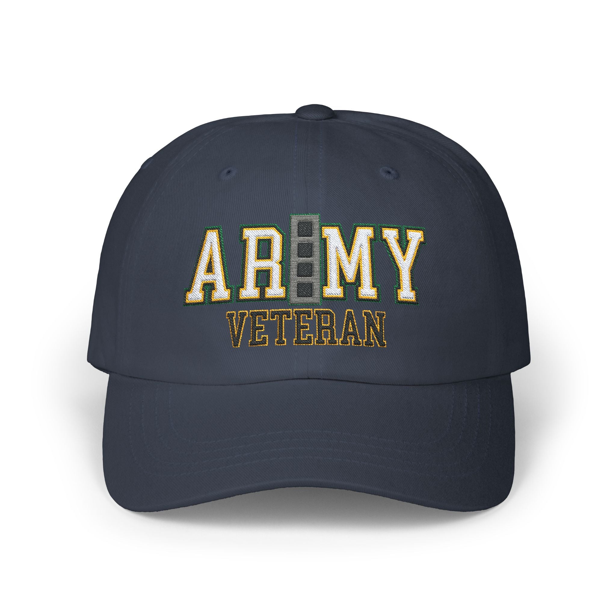 US Army W-4 Chief Warrant Officer 4 W4 CW4 Warrant Officer Veteran Embroidered Classic Dad Cap