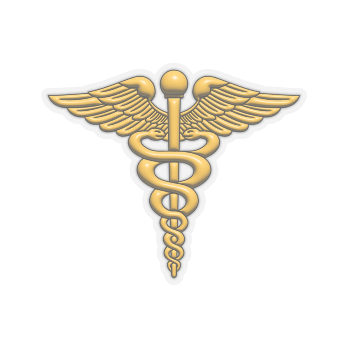 US Army Medical Corps 3D Effect Stickers