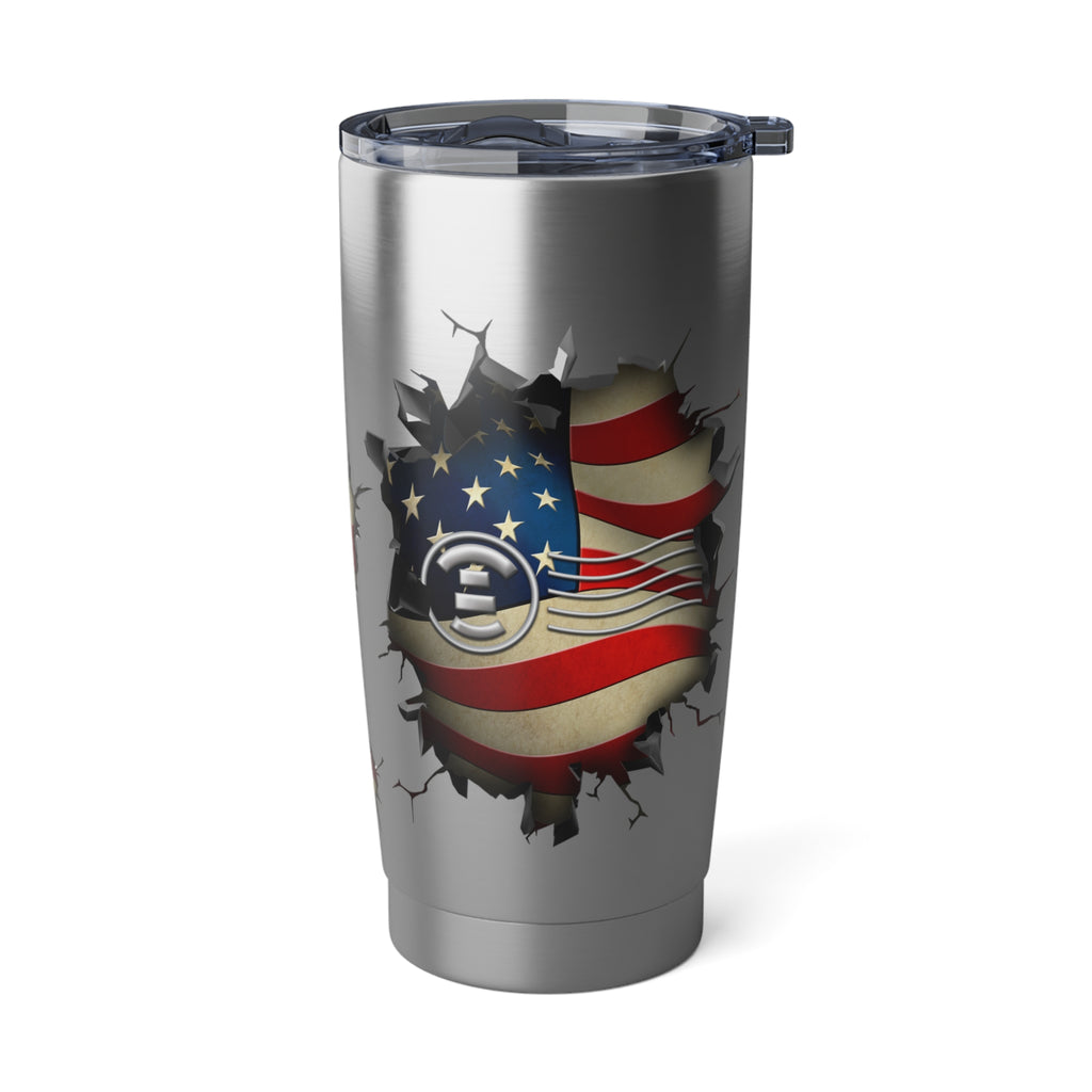 US Navy Postal Clerk Navy PC 3D Break Effect Vagabond 20oz Tumbler