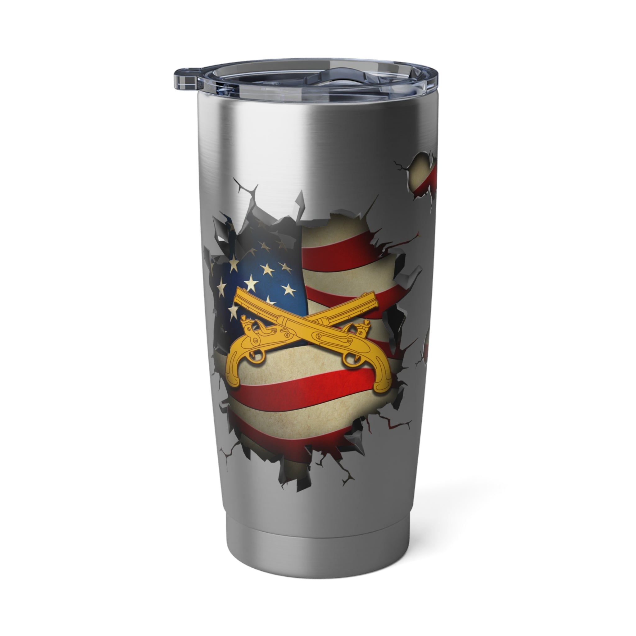 US Army Military Police Corps 3D Break Effect Vagabond 20oz Tumbler