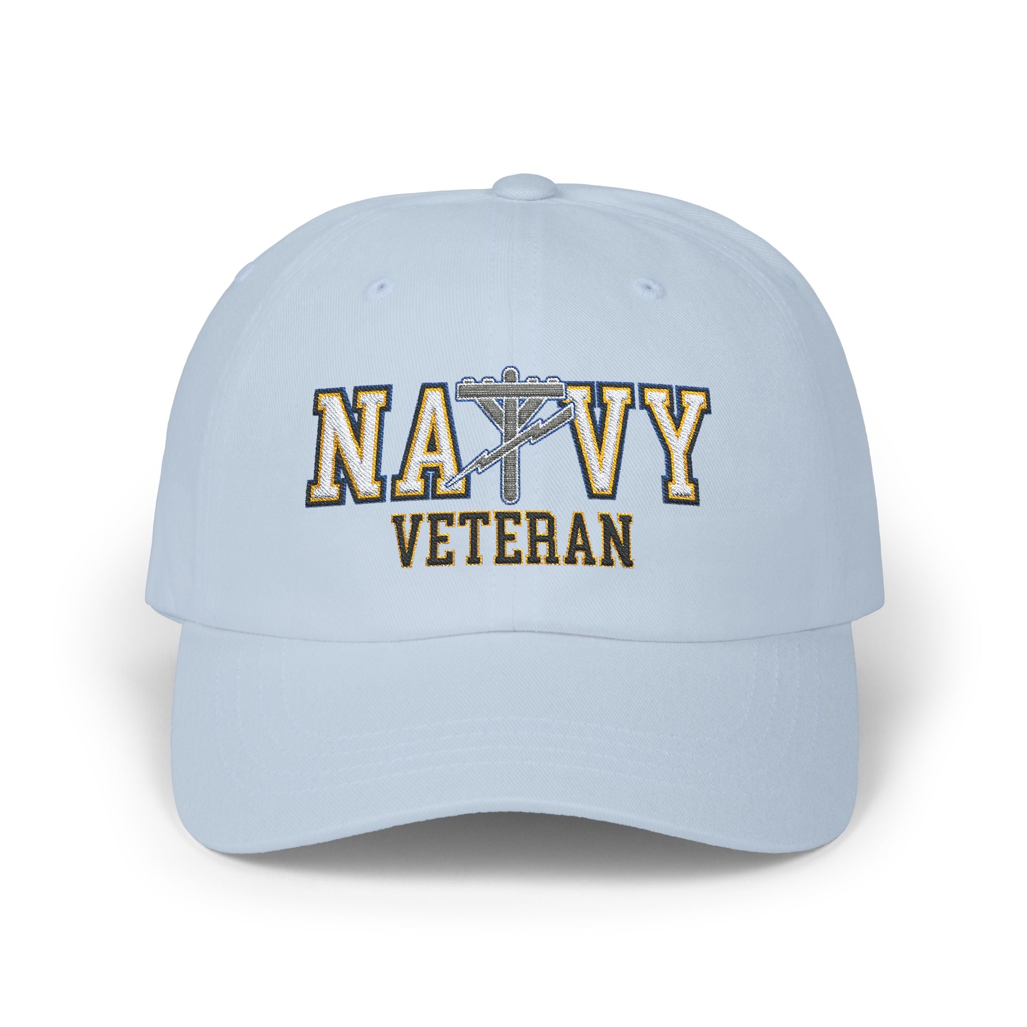 US Navy CE Veteran Embroidered Classic Dad Hat