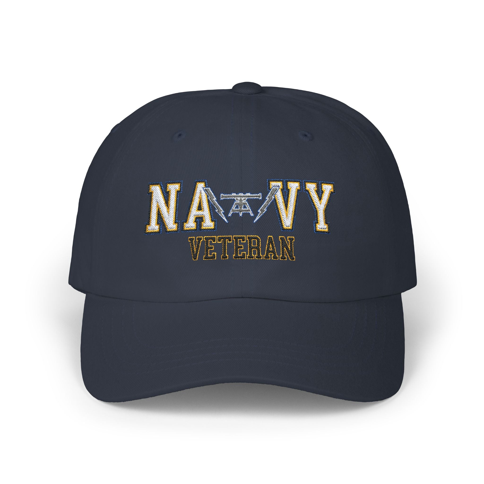 US Navy FC Veteran Embroidered Classic Dad Hat