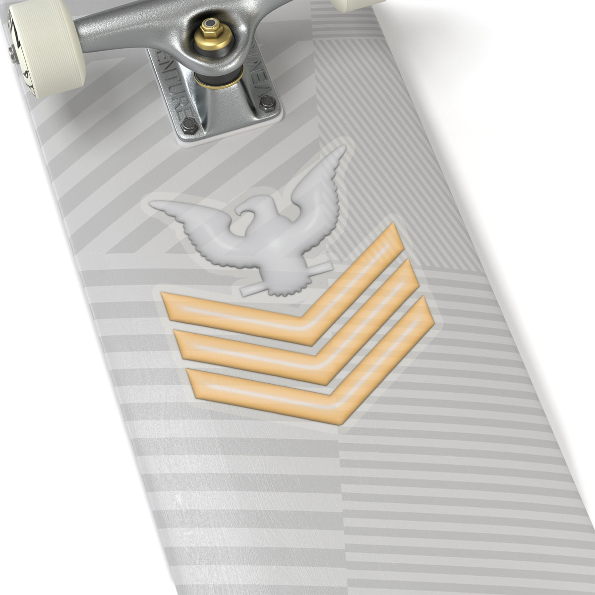 US Navy E-6 Gold Stripe 3D Effect Stickers