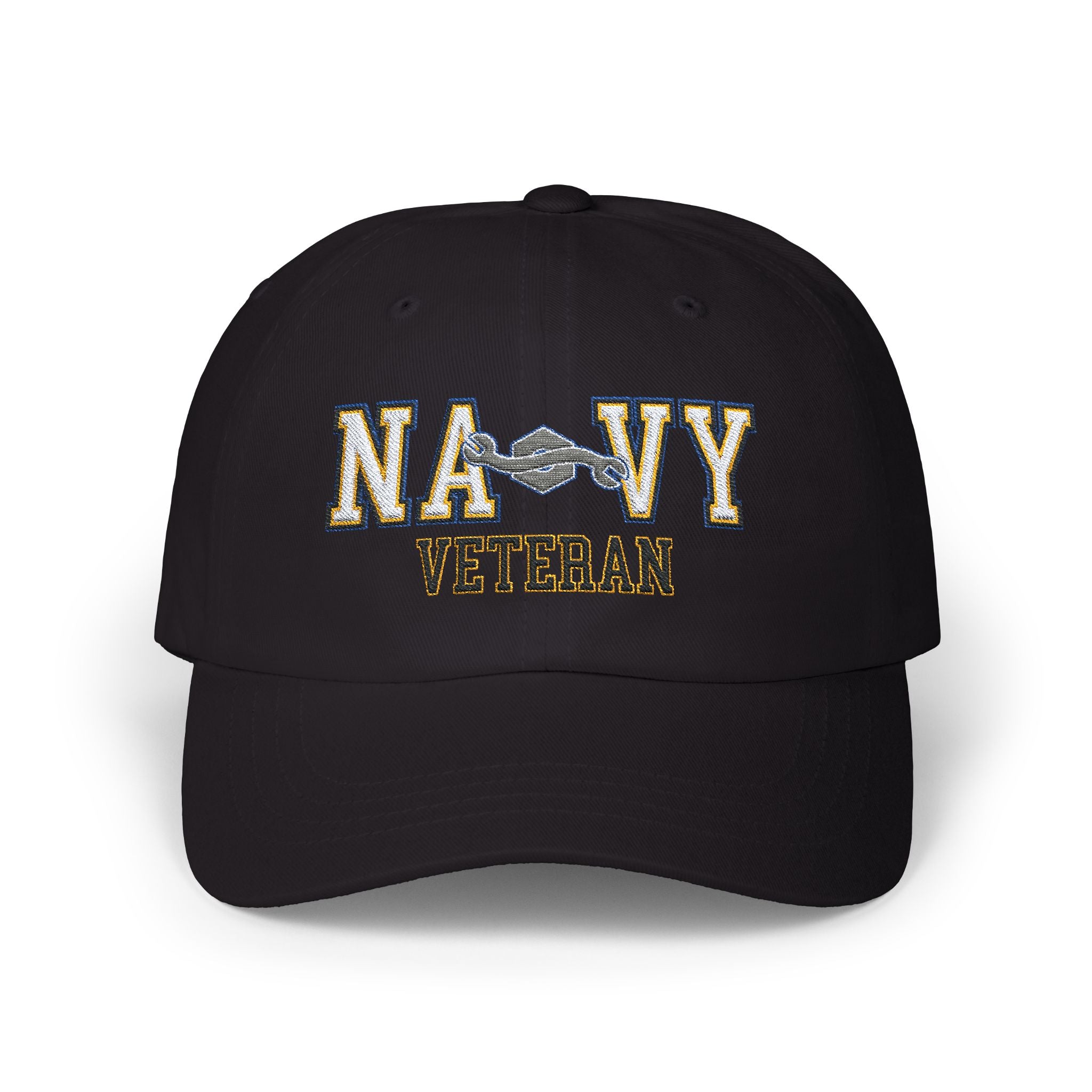 US Navy CM Veteran Embroidered Classic Dad Hat