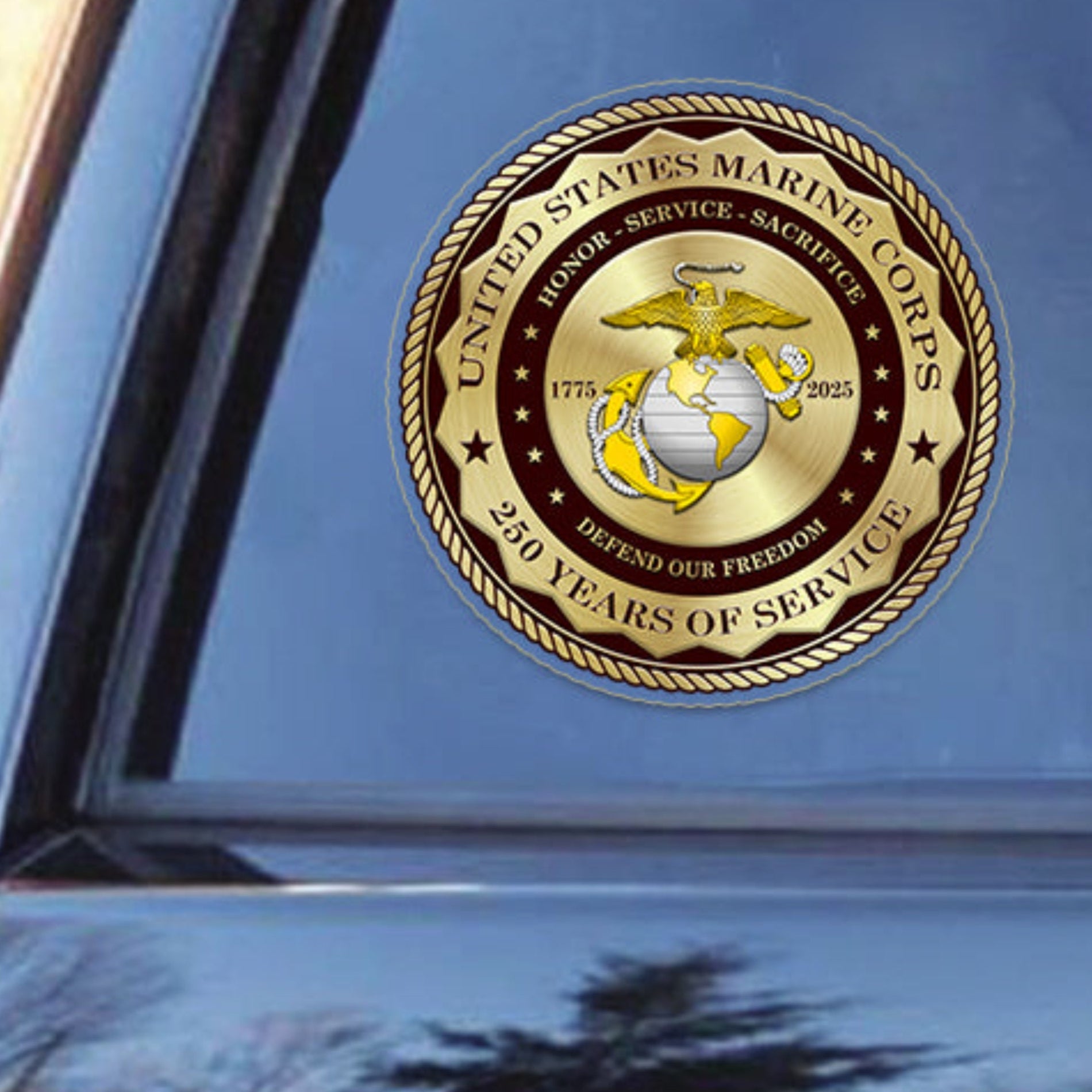 US Marine Corps 250 Years Of Service Stickers