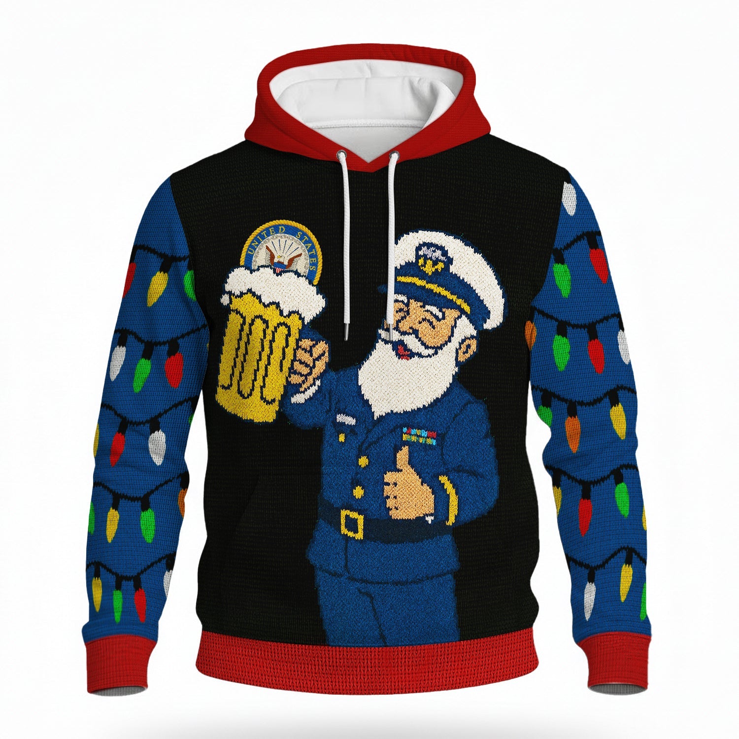 US Navy 3D All Over Print Hoodie