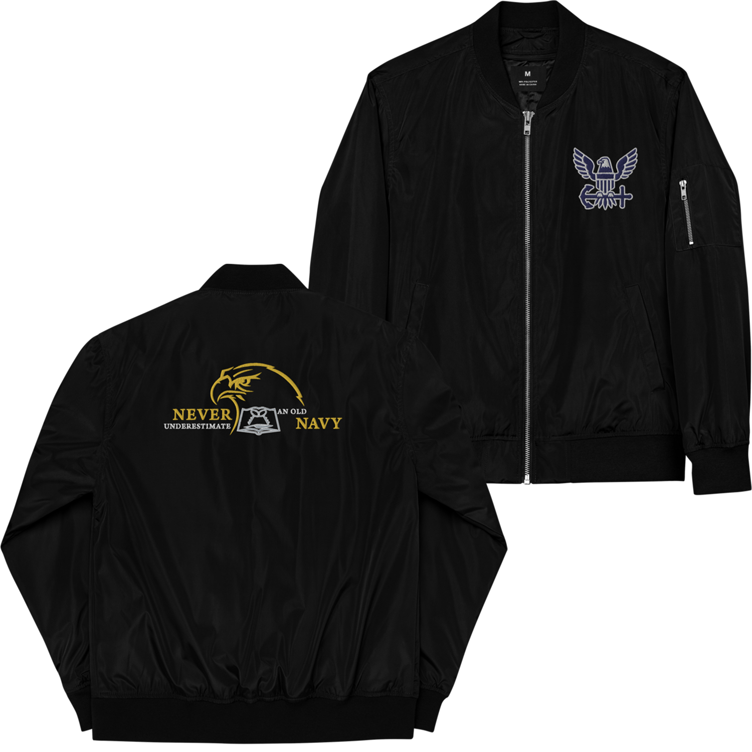 Never Underestimate An Old Navy, Custom Navy Ranks, Insignia
