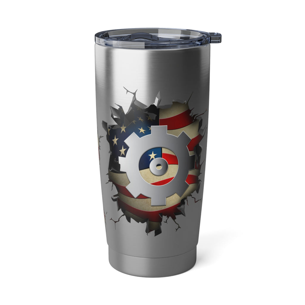 US Navy Engineman Navy EN 3D Break Effect Vagabond 20oz Tumbler