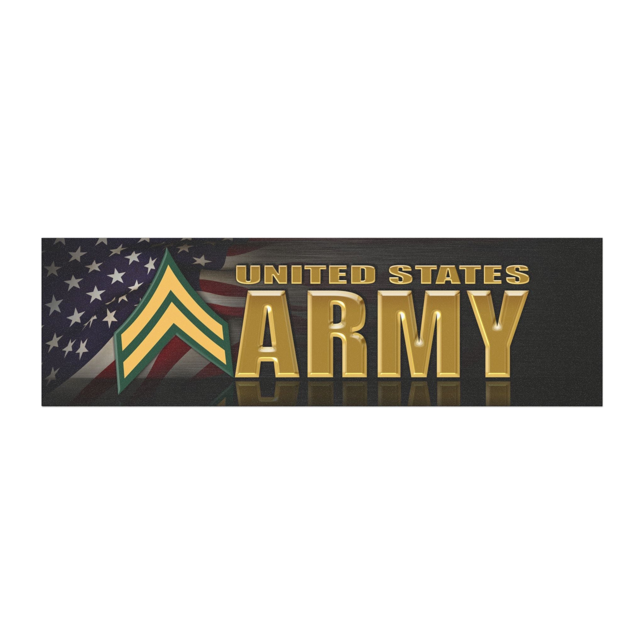 US Army E-4 Corporal E4 CPL Noncommissioned Officer Ranks Car Magnets