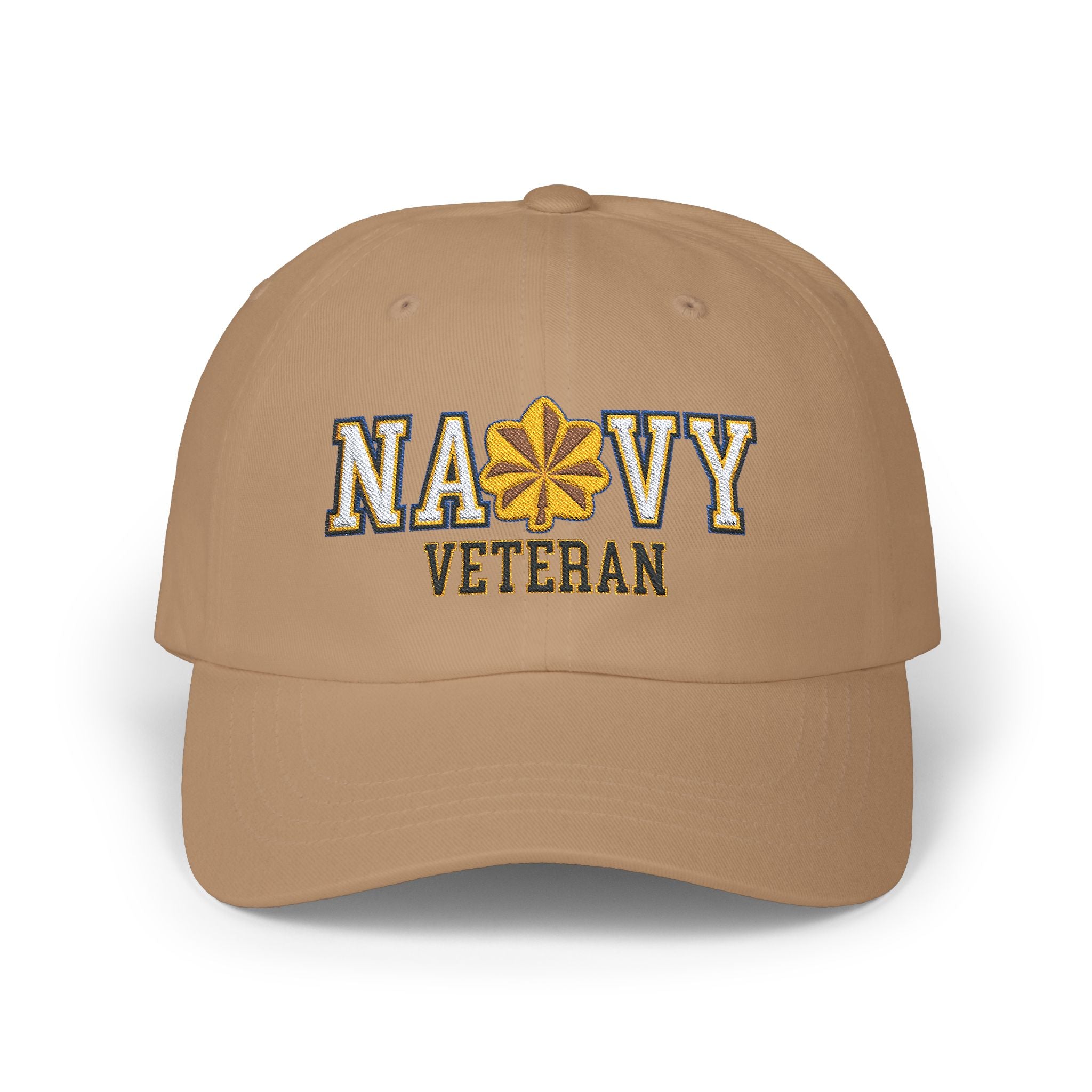 US Navy O-4 Lieutenant Commander O4 LCDR Junior Officer Veteran Embroidered Classic Dad Hat