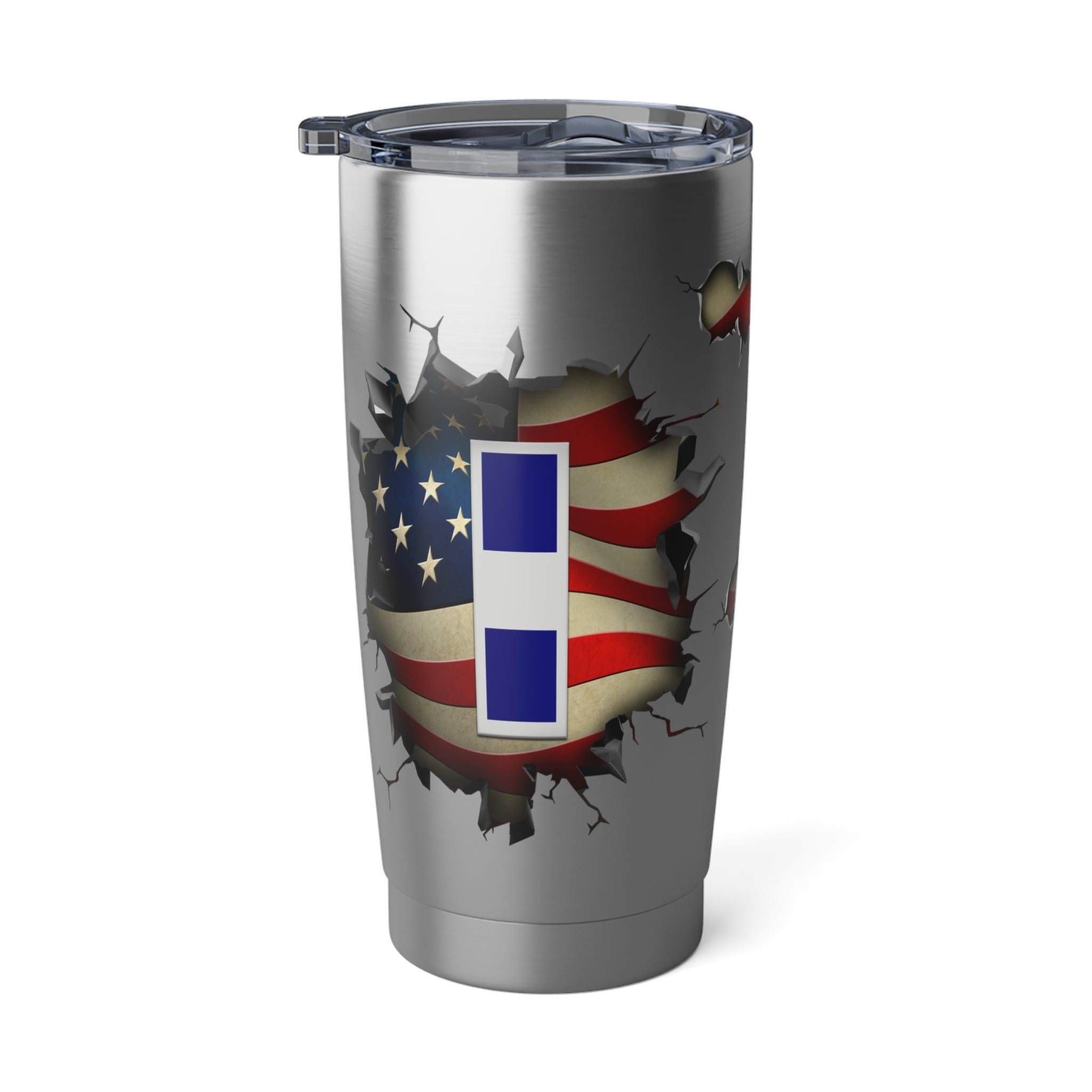 US Navy W-3 Chief Warrant Officer 3 W3 CW3 Warrant Officer 3D Break Effect Vagabond 20oz Tumbler