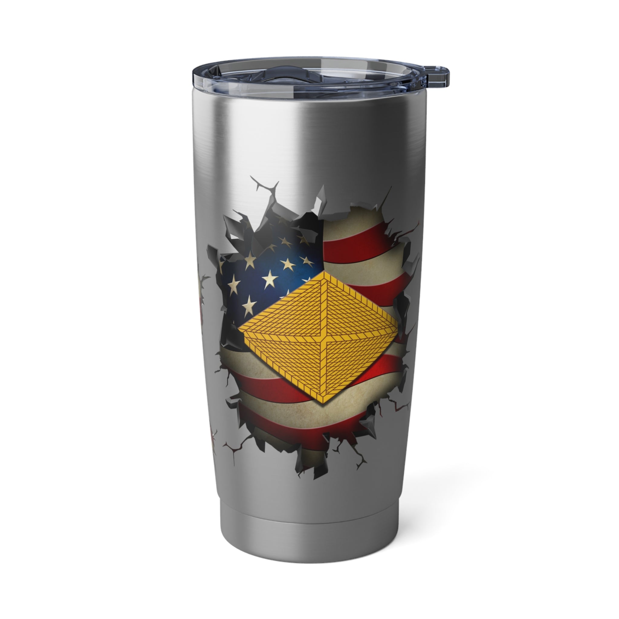 US Army Finance Corps 3D Break Effect Vagabond 20oz Tumbler