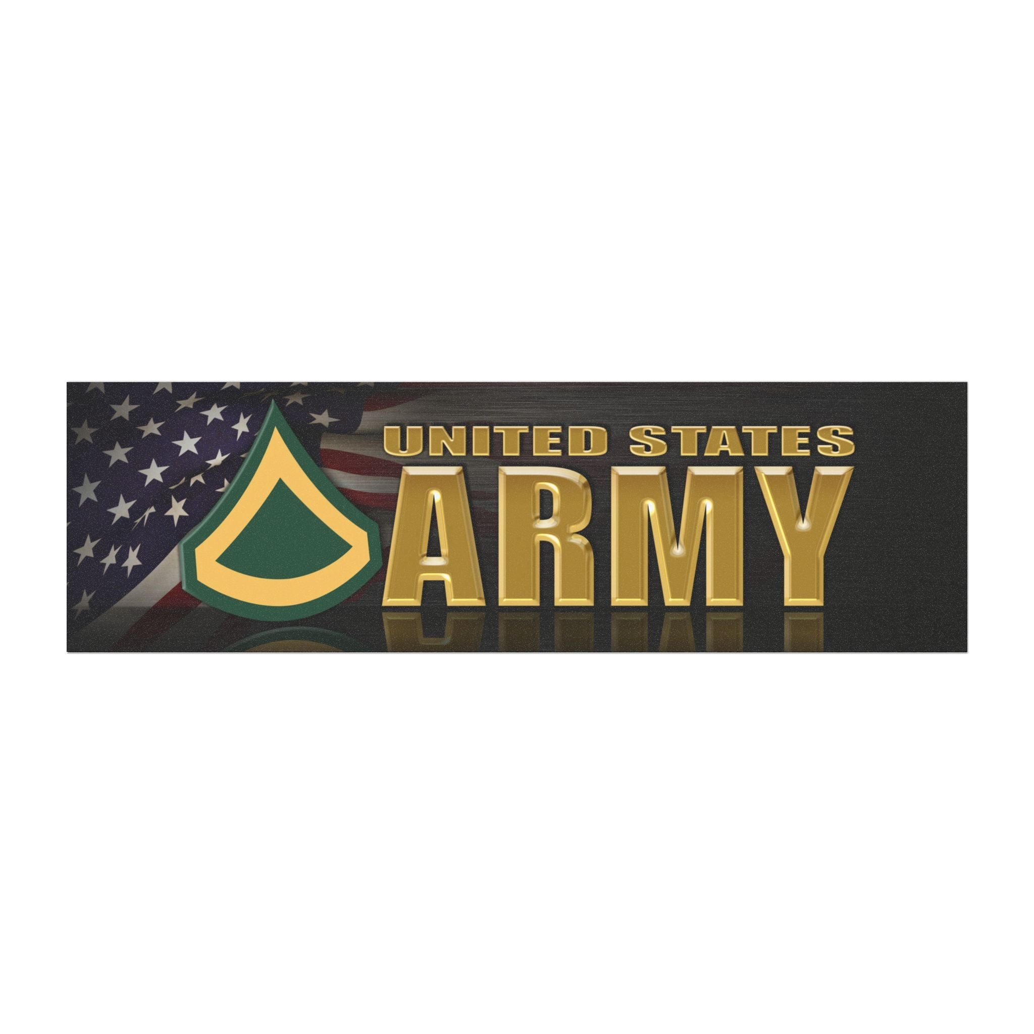 US Army E-3 PFC E3 Private First Class Ranks Car Magnets