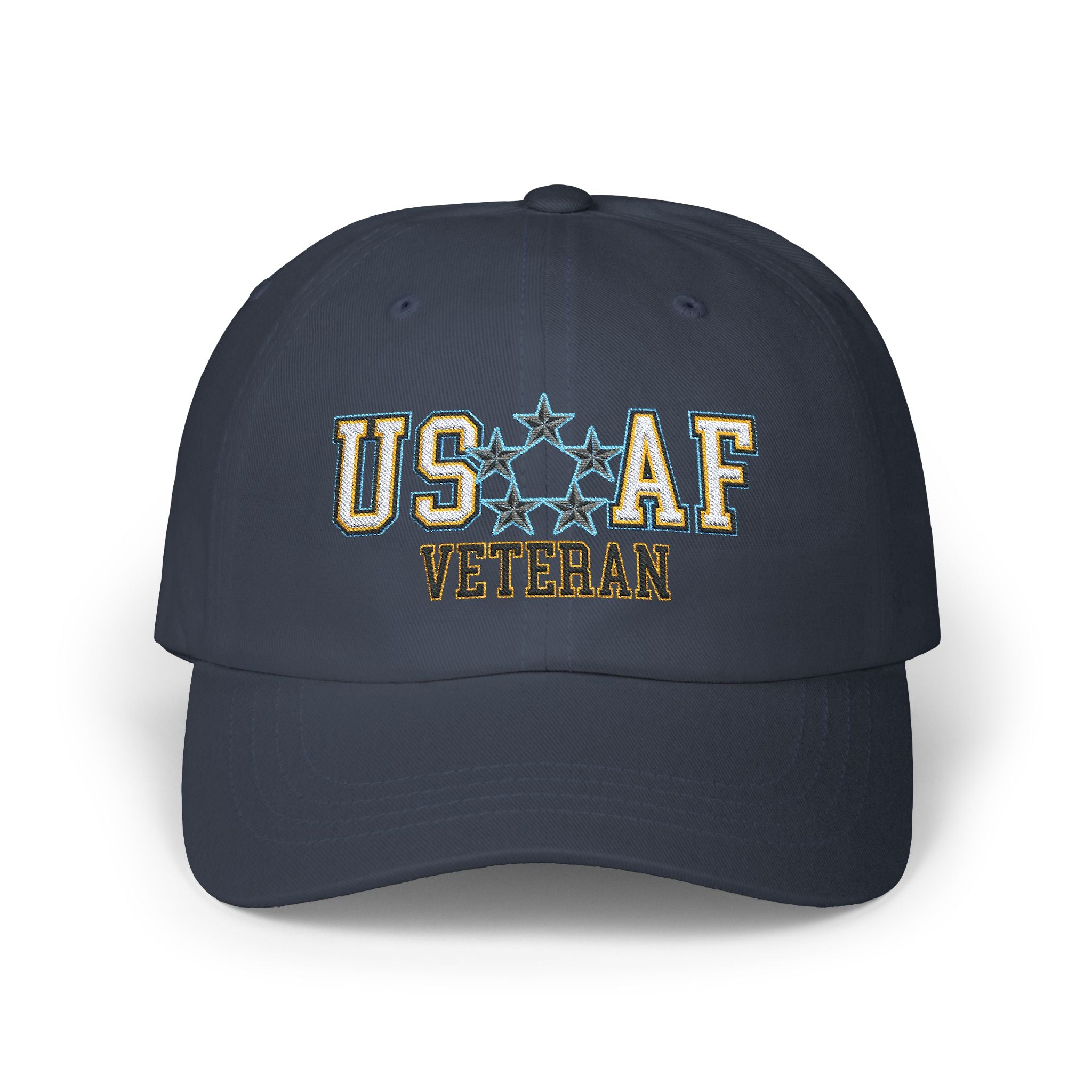 US Air Force O-10 General of the Air Force GAF Veteran Embroidered Classic Dad Cap