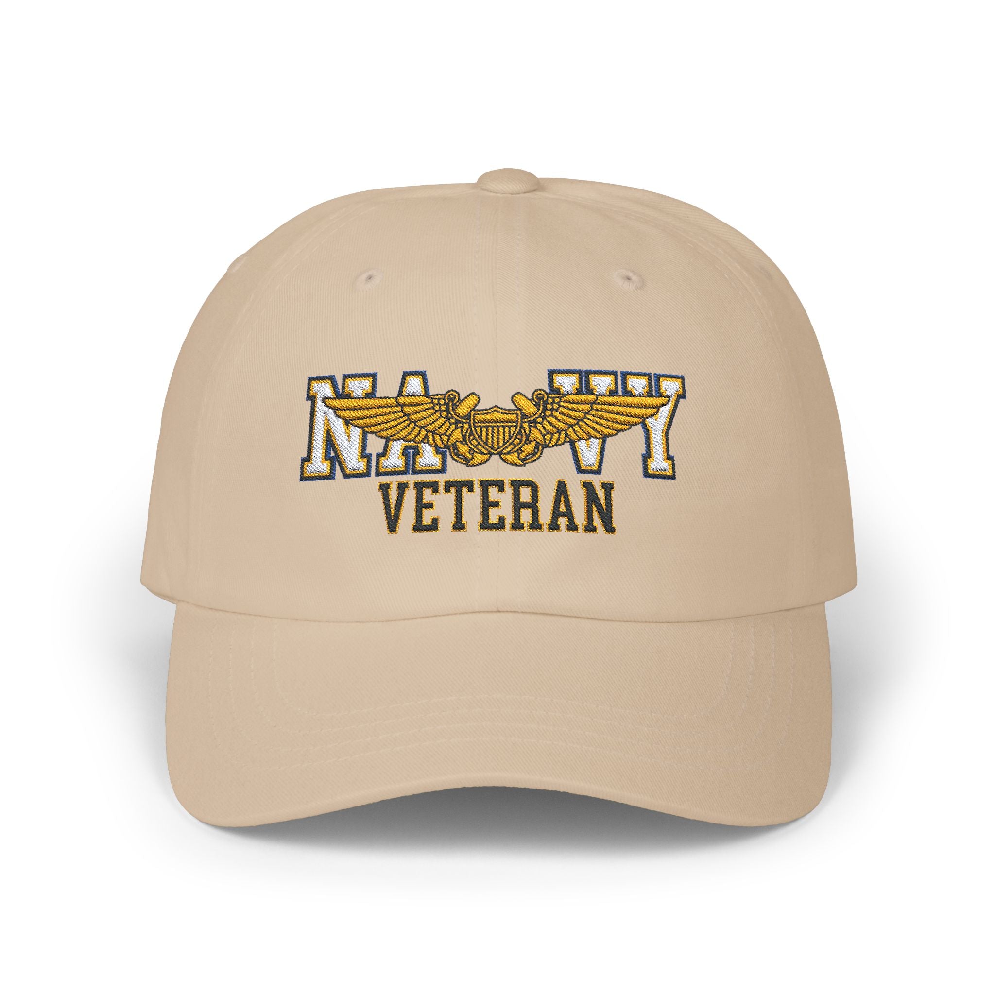 US Navy Naval Flight Officer Veteran Embroidered Classic Dad Hat