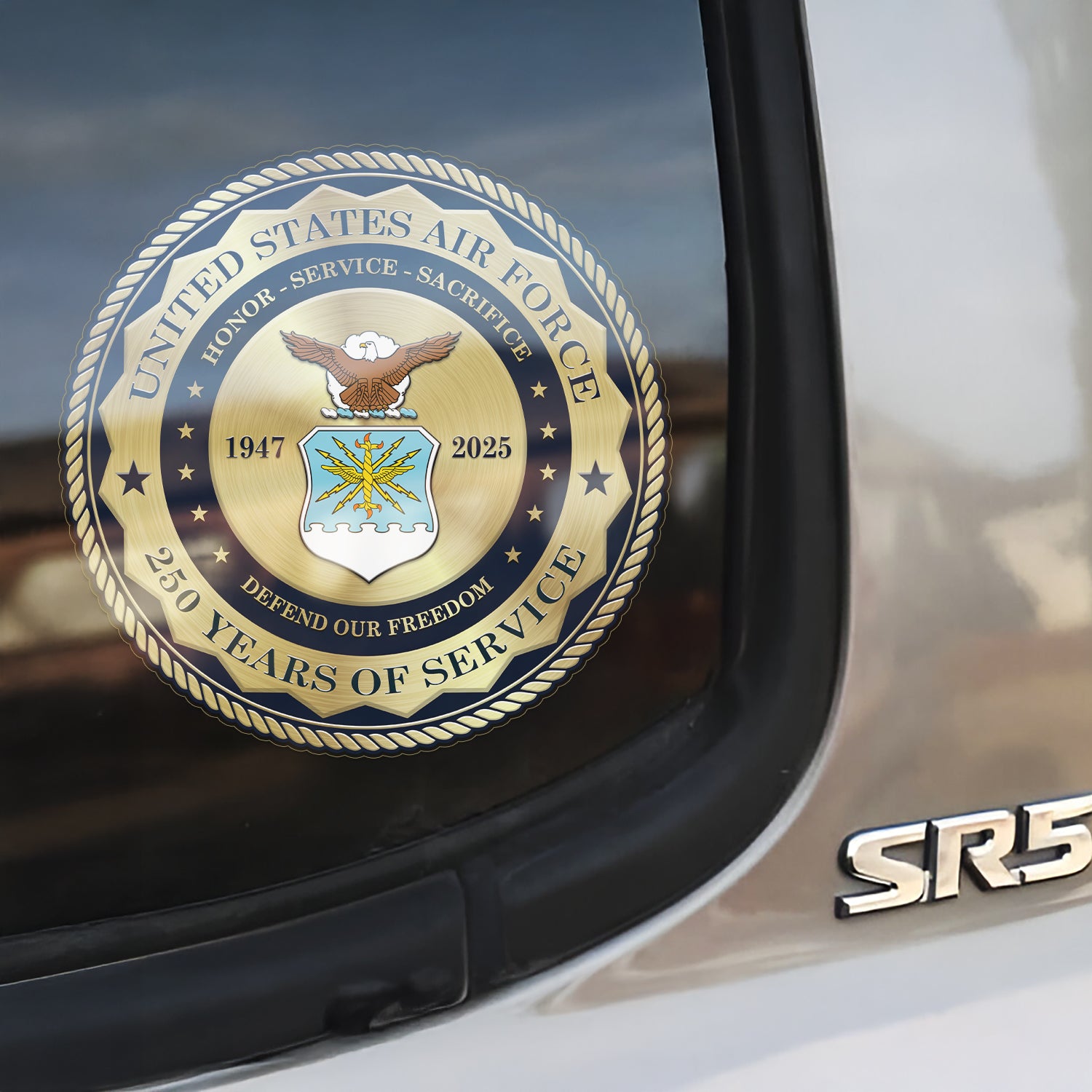 US Air Force 250 Years Of Service Stickers