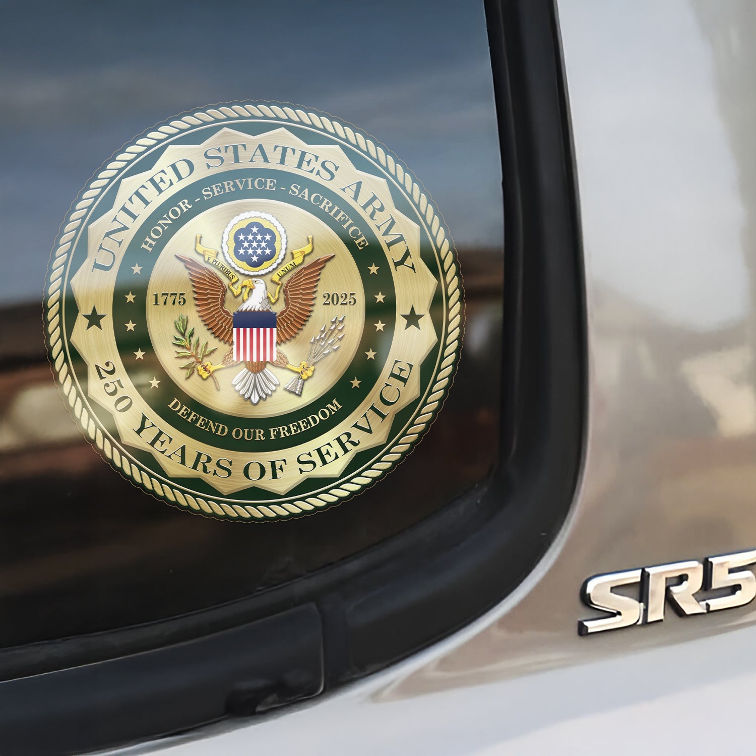US ARMY 250 Years Of Service Stickers