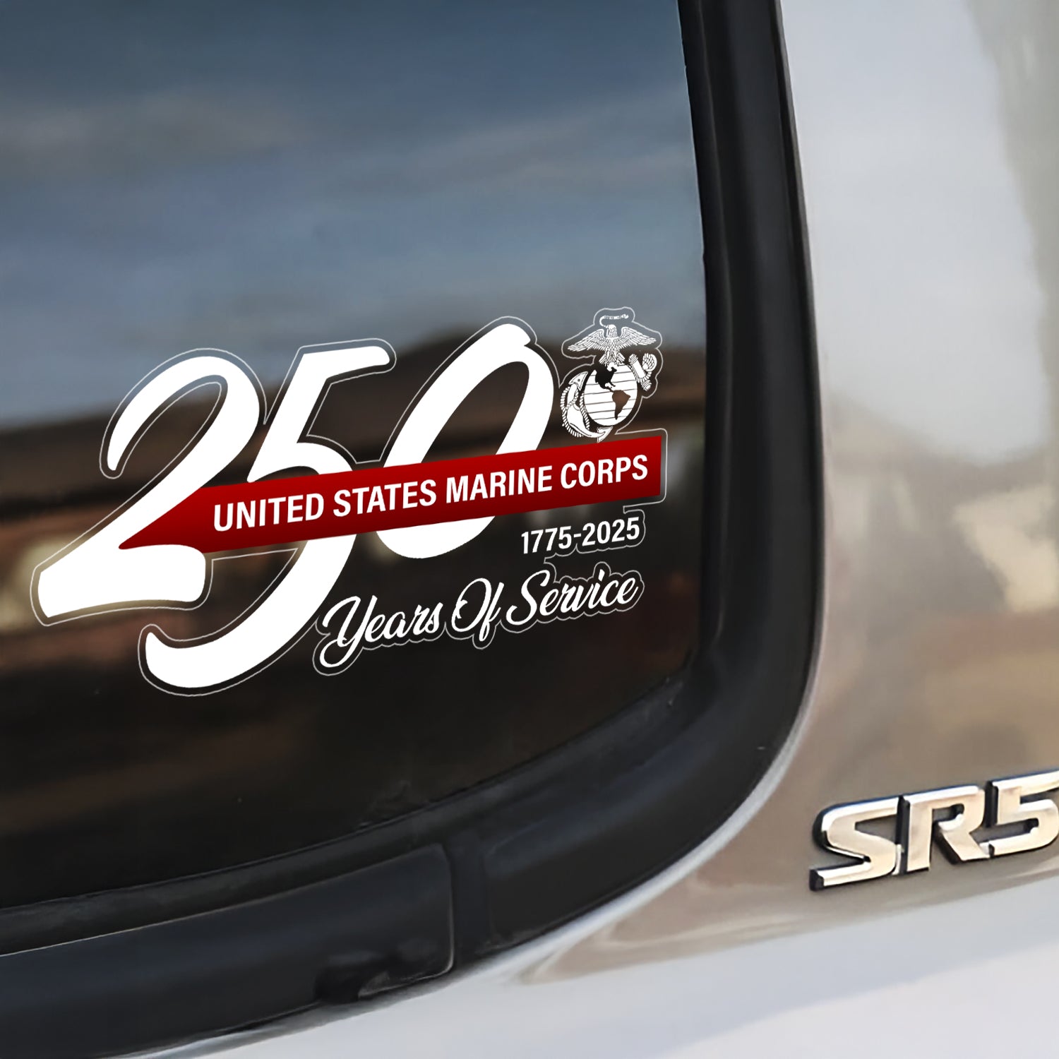 US Marine Corps 250 Years Of Service Stickers