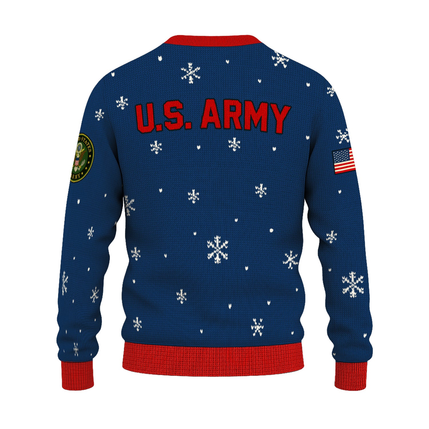 US Army Jingle Bells Shotgun Sells Ugly Christmas Sweater
