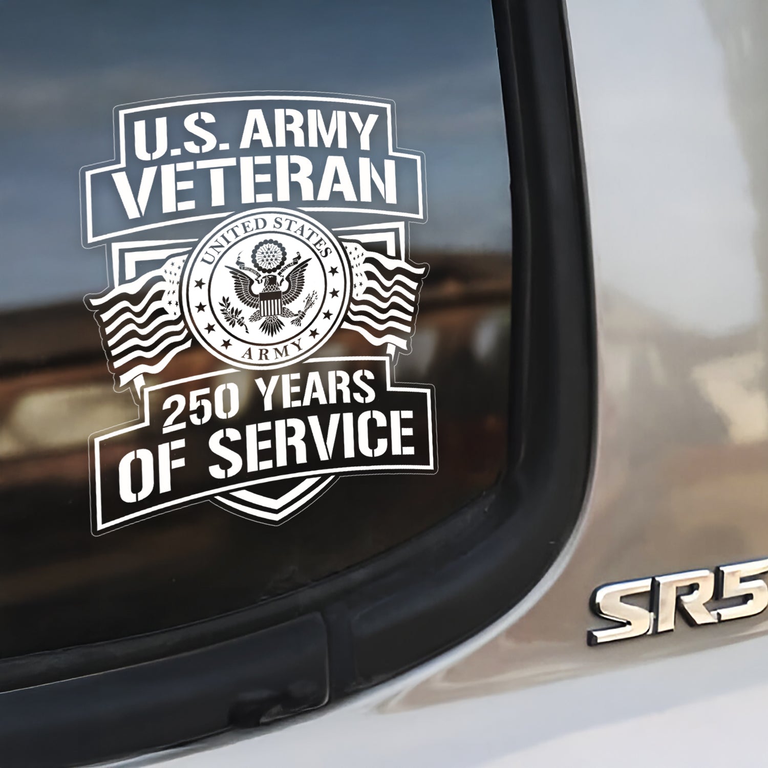 US ARMY 250 Years Of Service Stickers