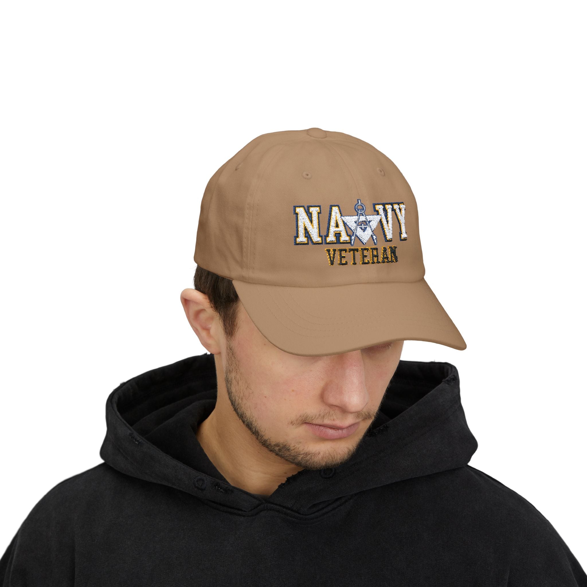 US Navy DM Veteran Embroidered Classic Dad Hat