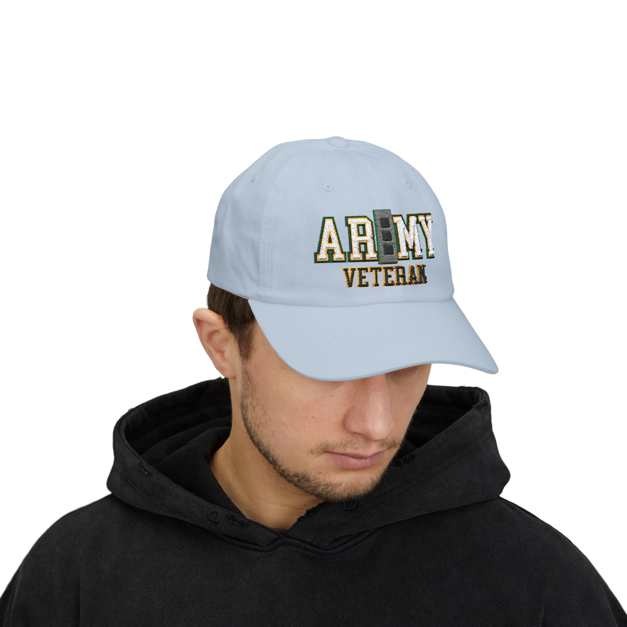 US Army W-3 Chief Warrant Officer 3 W3 CW3 Warrant Officer Veteran Embroidered Classic Dad Cap