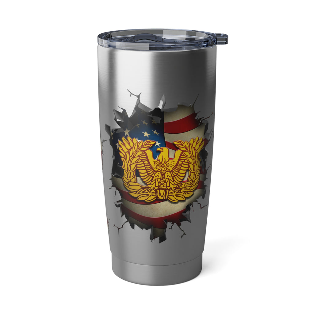 US Former Warrant Officer Corps 3D Break Effect Vagabond 20oz Tumbler