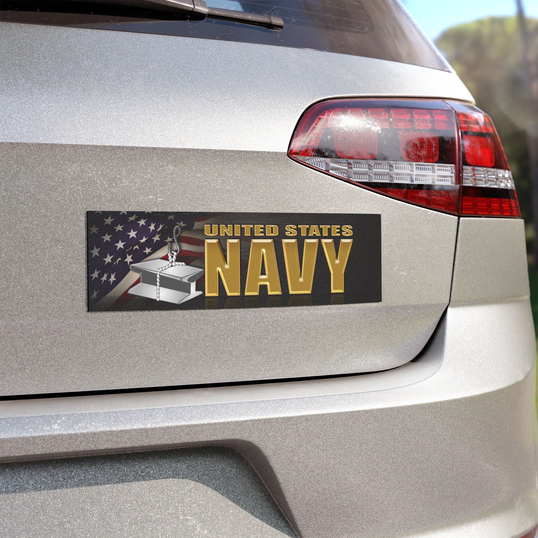 US Navy Steelworker Navy SW Car Magnets