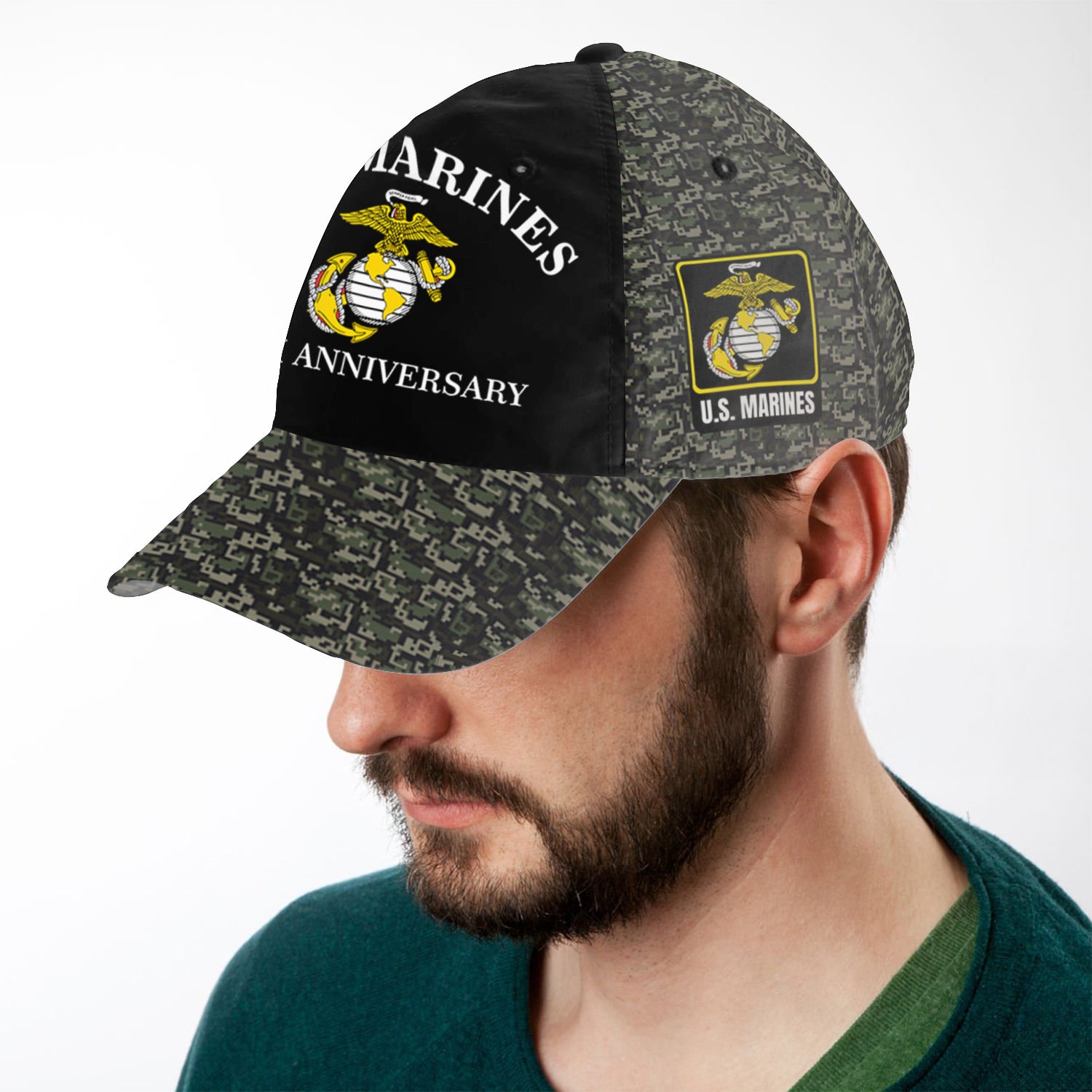 US Marines 250th Anniversary All Over Prints Premium Classic Cap