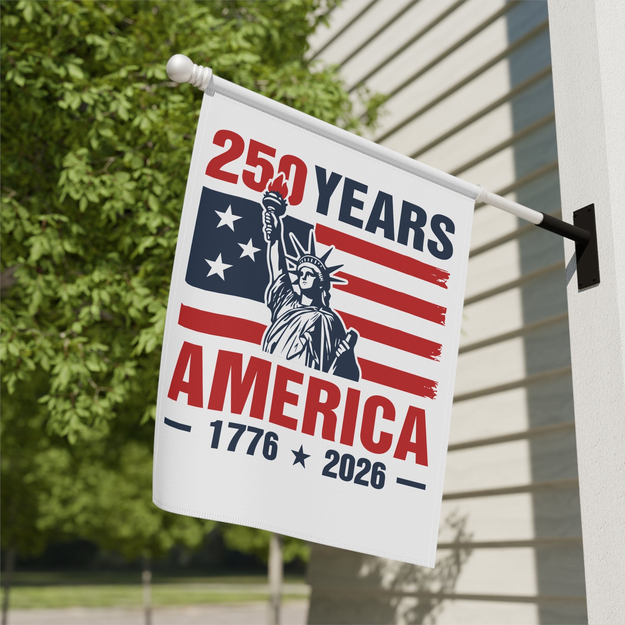 250 Years America 1776 - 2026 House Flag 28''x40'' Twin-Side Printing