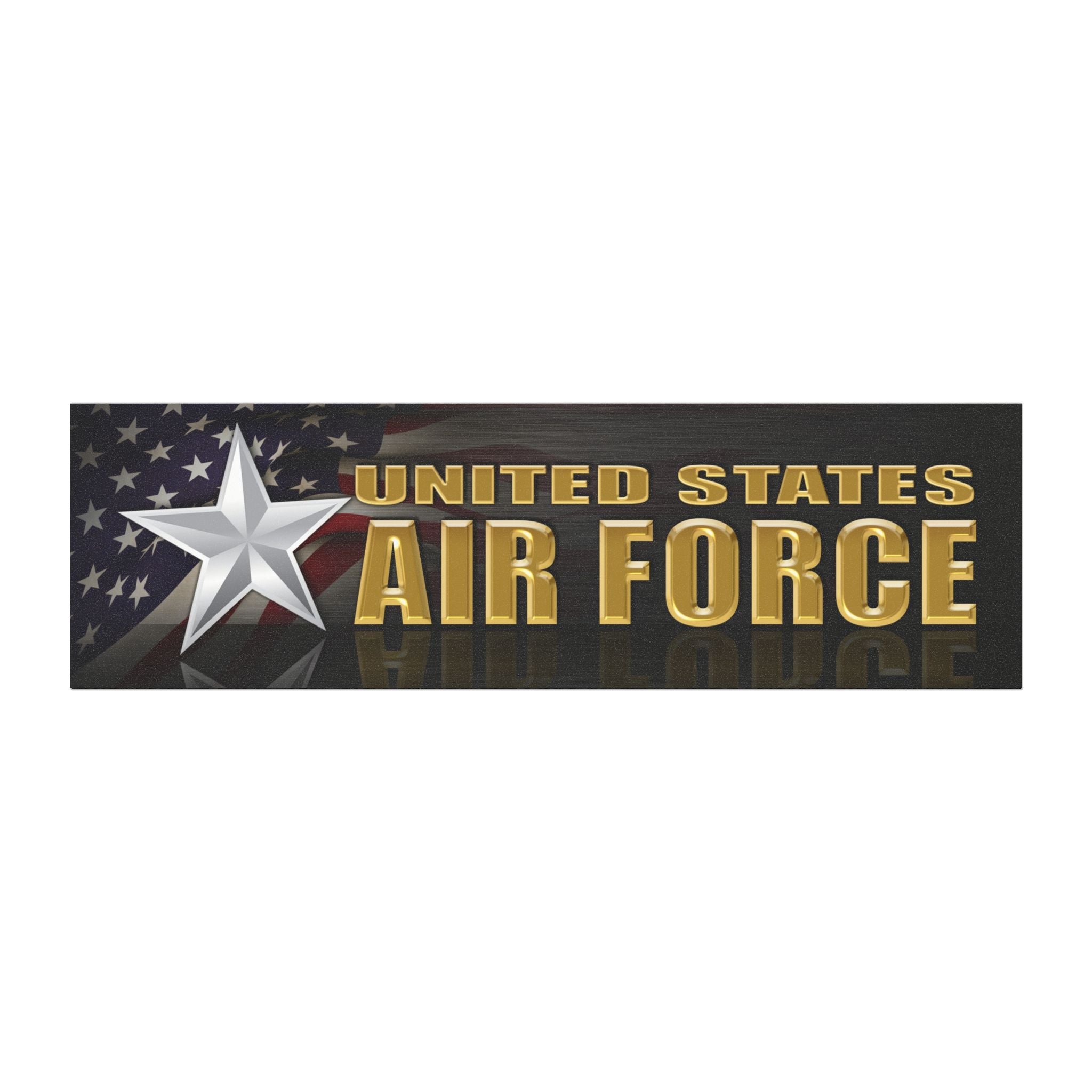 US Air Force O-7 Brigadier General Brig O7 General Officer Ranks Car Magnets