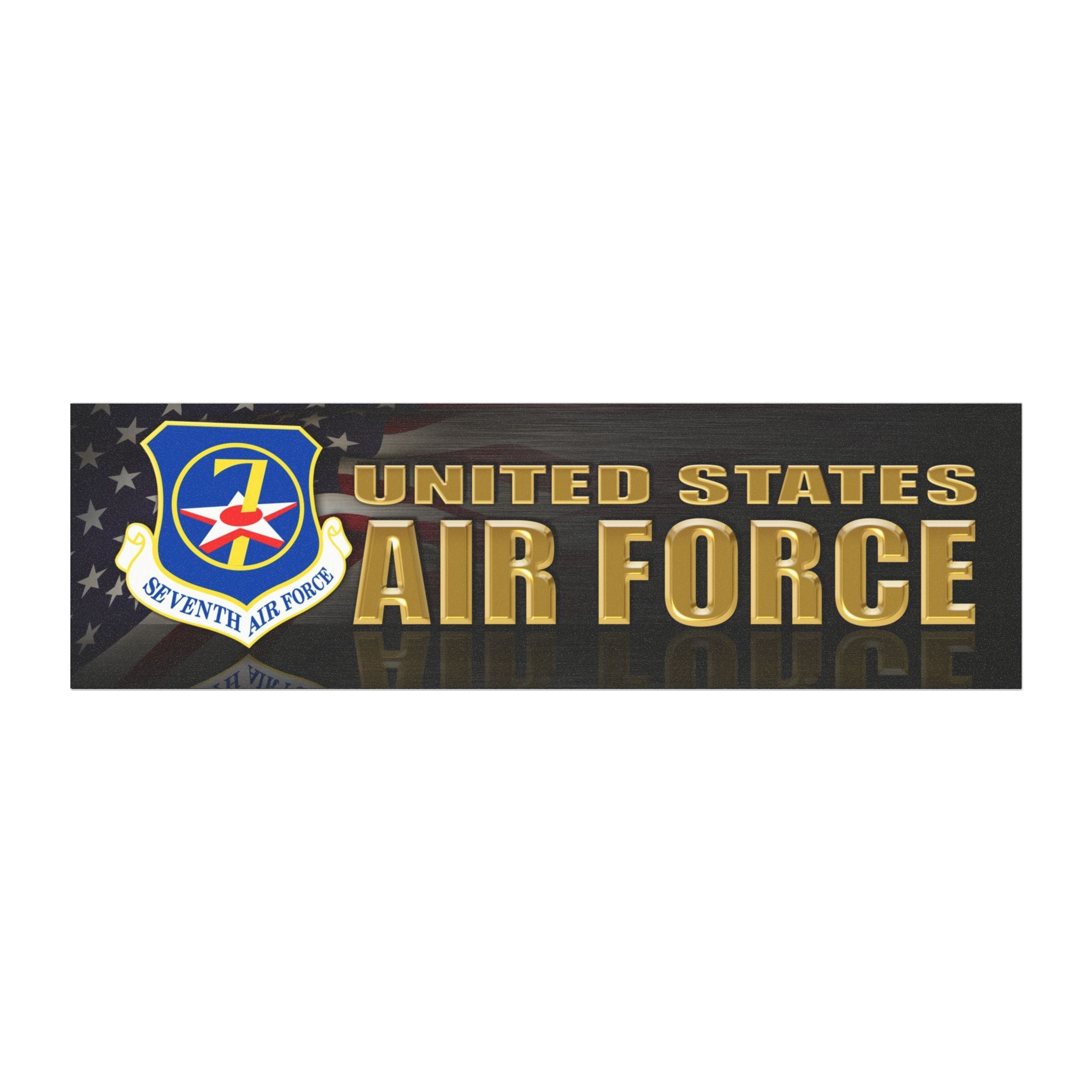 US Air Force Seventh Air Force Car Magnets