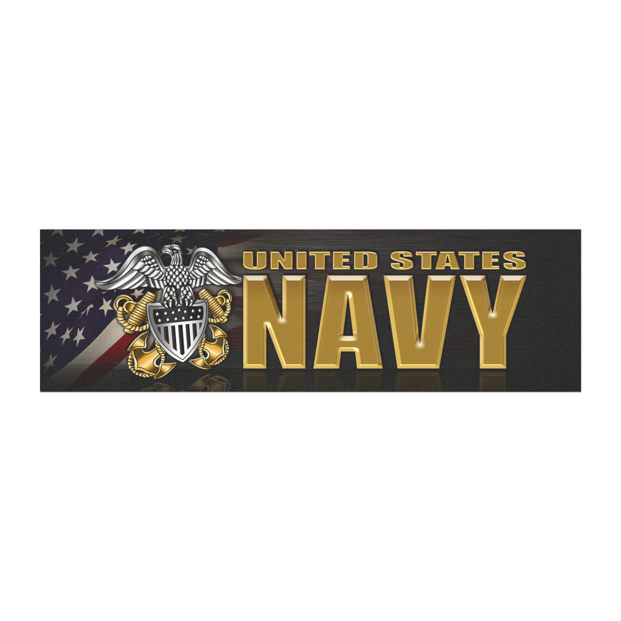 US Navy Officer Cap Device Car Magnets