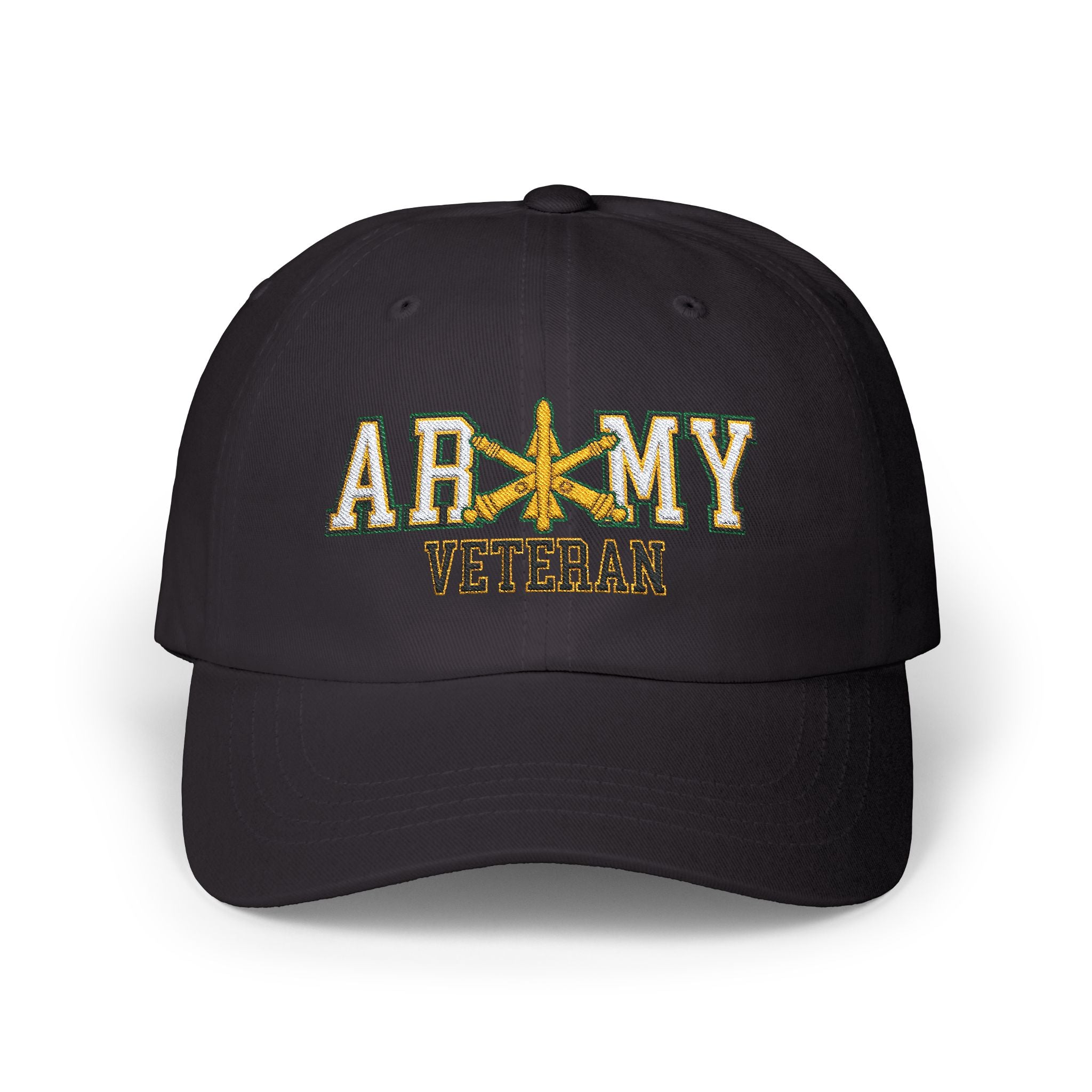 US ARMY Air Defense Artillery Veteran Embroidered Classic Dad Cap