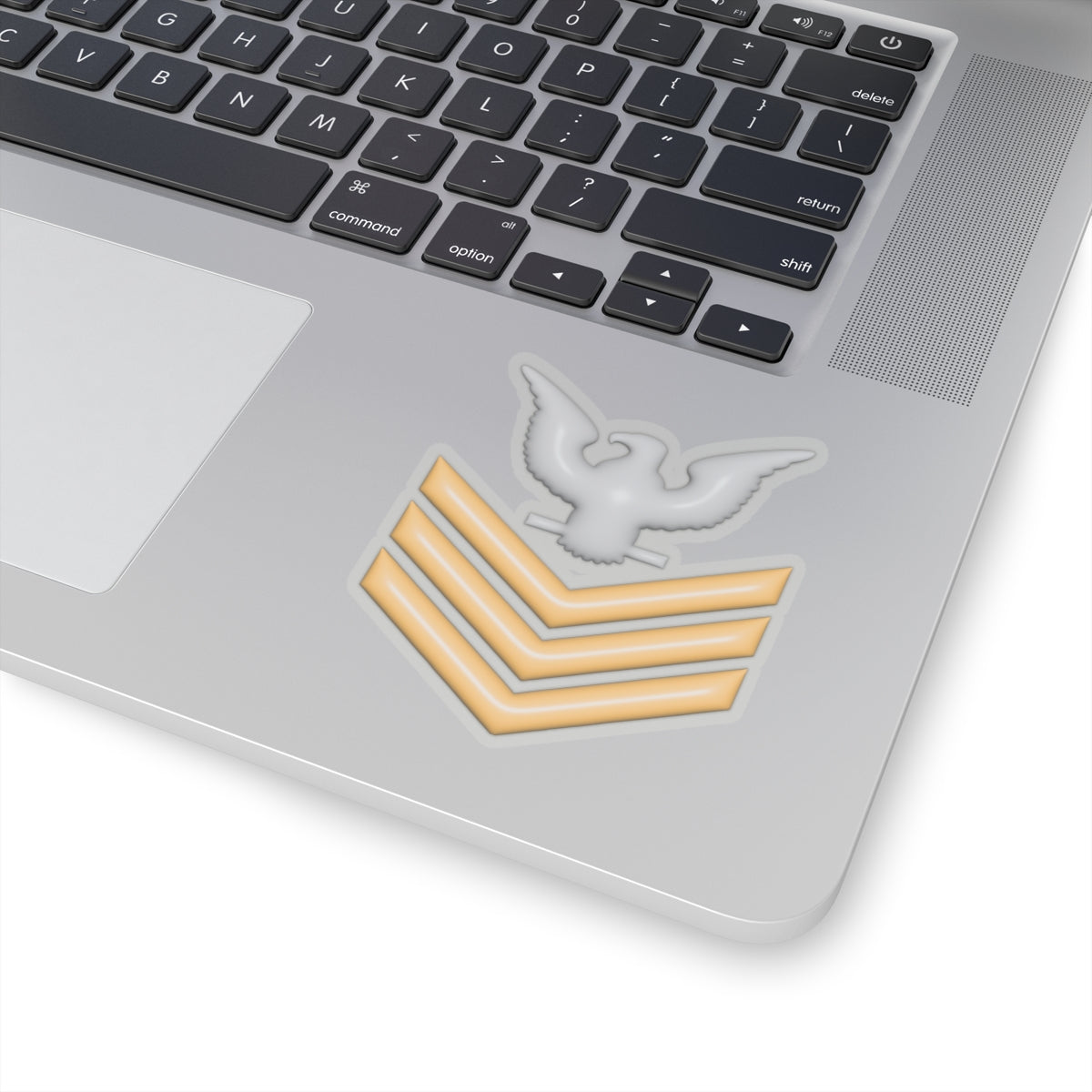 US Navy E-6 Gold Stripe 3D Effect Stickers