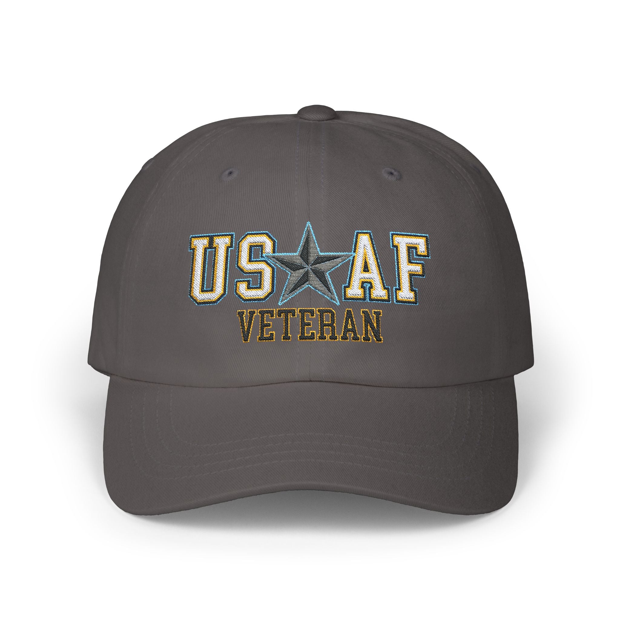 US Air Force O-7 Brigadier General Brig Veteran Embroidered Classic Dad Cap