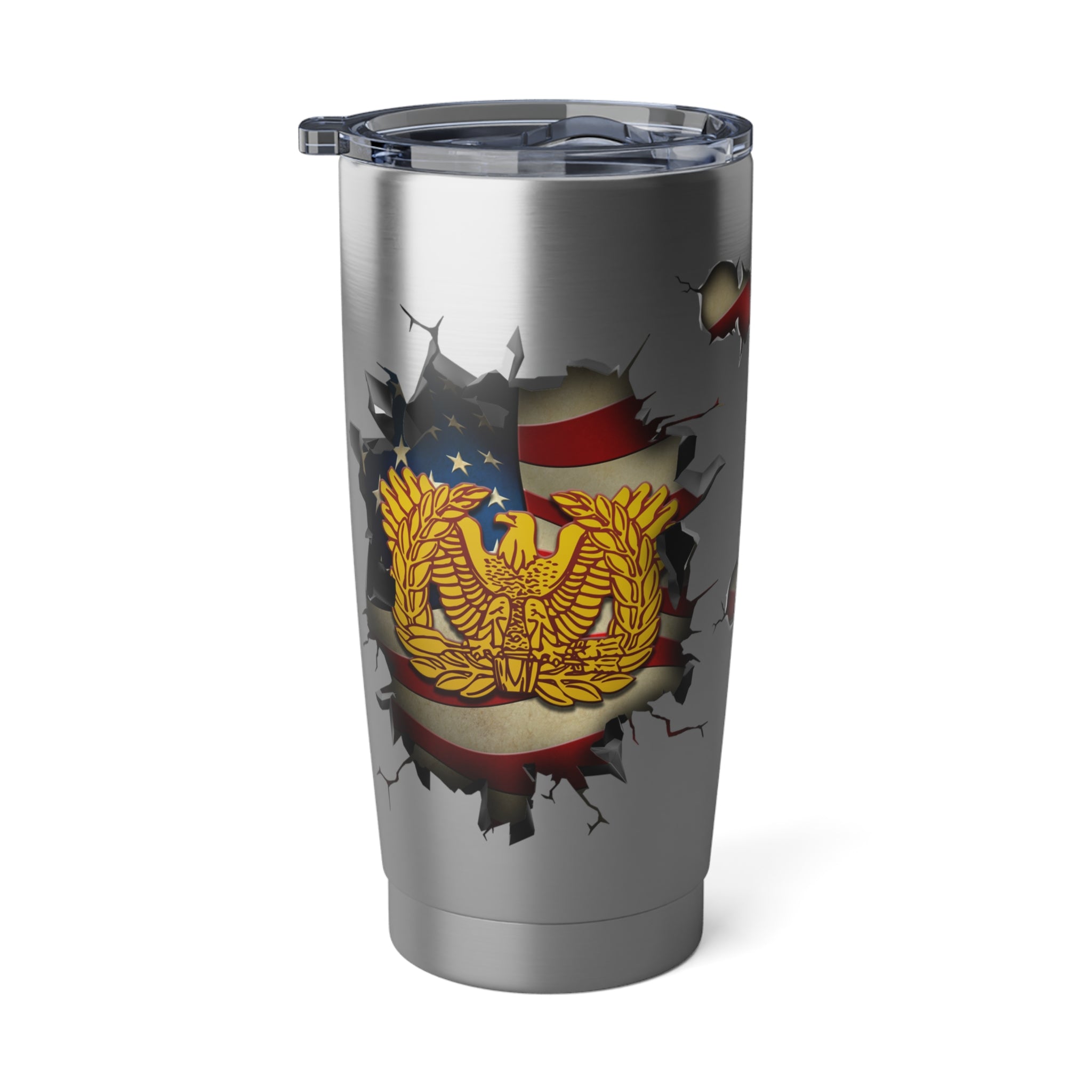 US Former Warrant Officer Corps 3D Break Effect Vagabond 20oz Tumbler