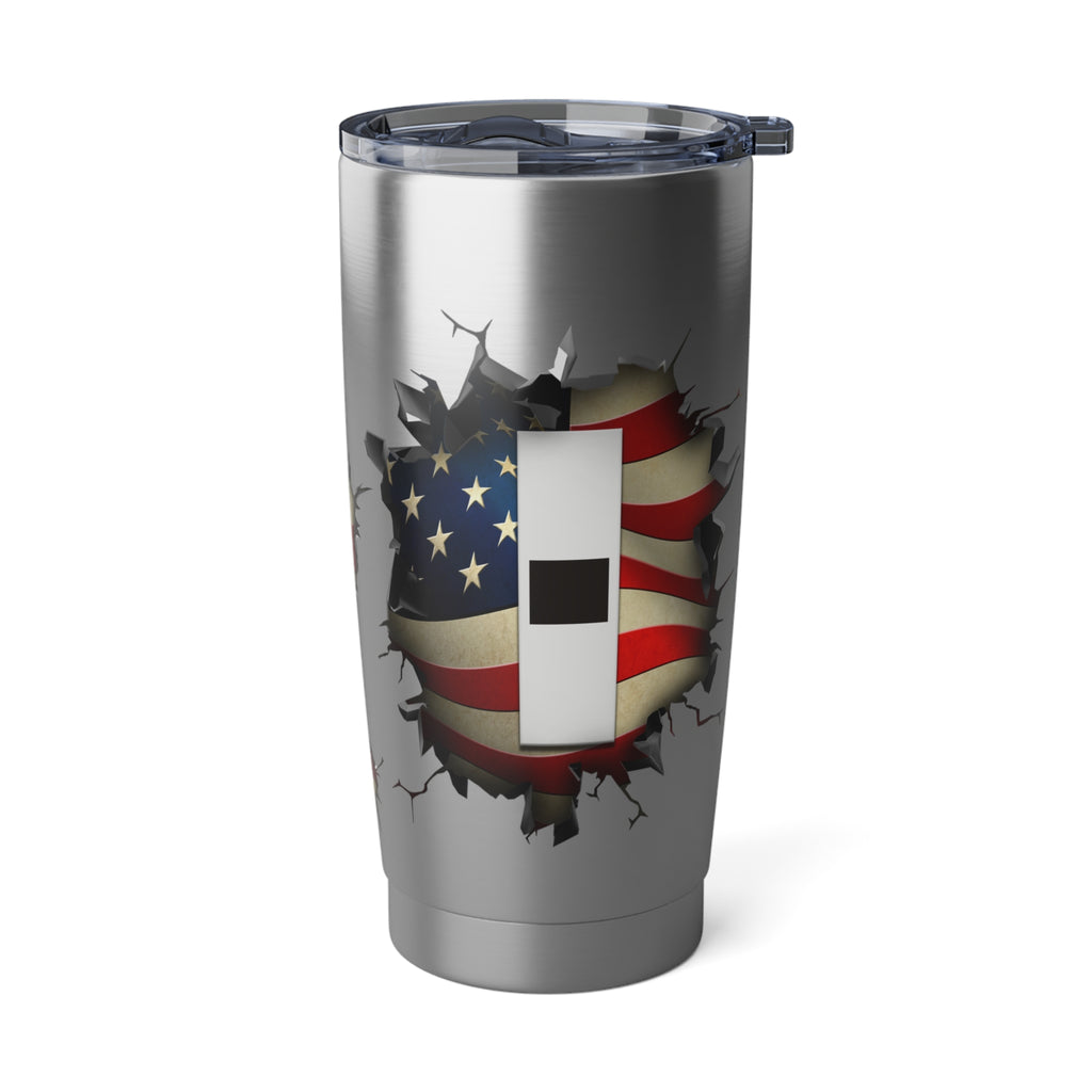 US Army W-1 Warrant Officer 1 W1 WO1 Warrant Officer Ranks 3D Break Effect Vagabond 20oz Tumbler