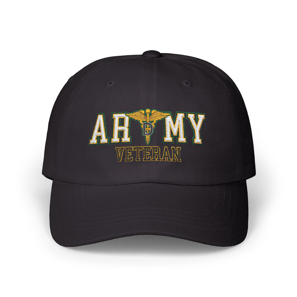 US ARMY Dental Corps Veteran Embroidered Classic Dad Cap