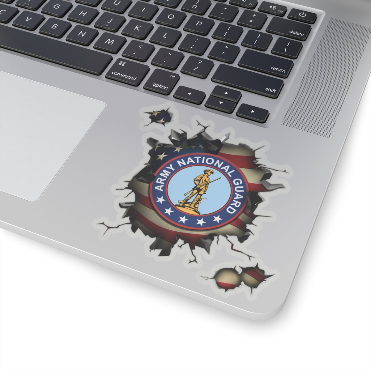 US Army National Guard 3D Break Effect Stickers