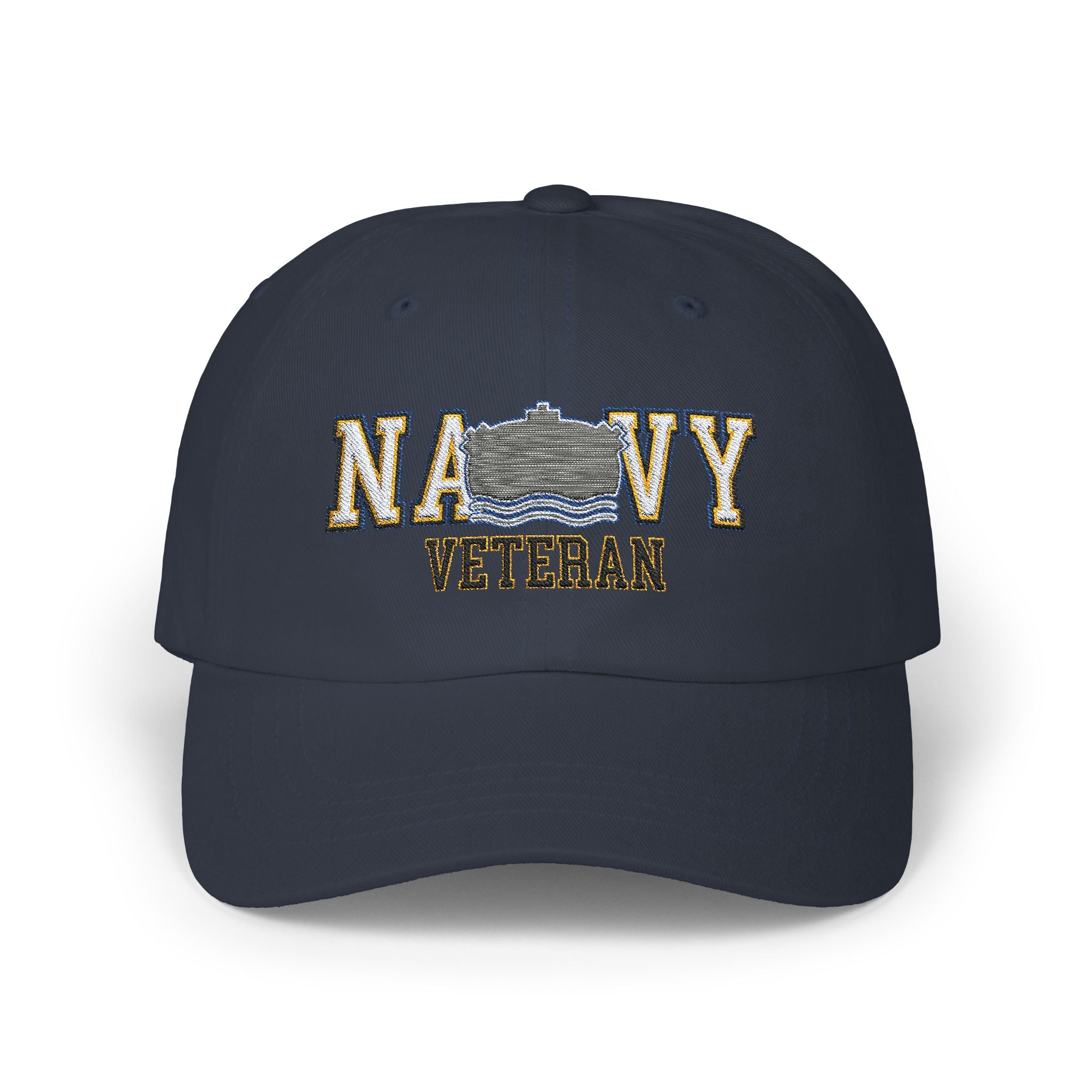 US Navy MN Veteran Embroidered Classic Dad Hat