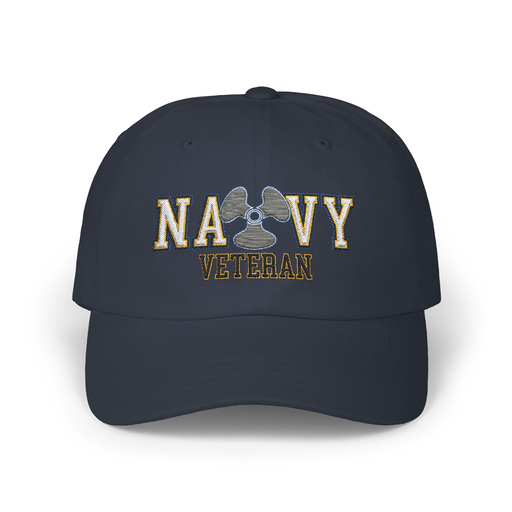 US Navy MM Veteran Embroidered Classic Dad Hat