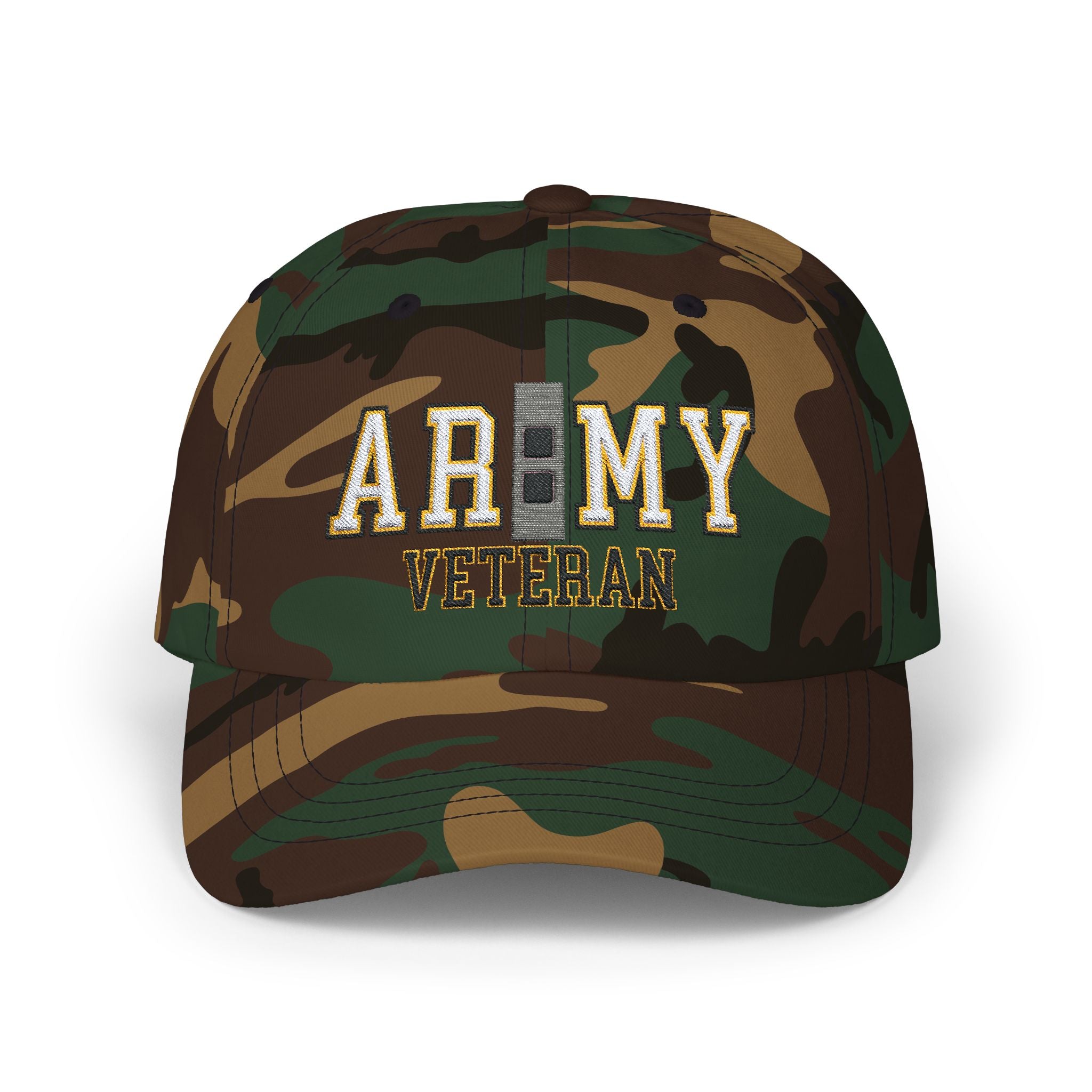 US Army W-2 Chief Warrant Officer 2 W2 CW2 Warrant Officer Soldier For Life Embroidered Classic Dad Cap