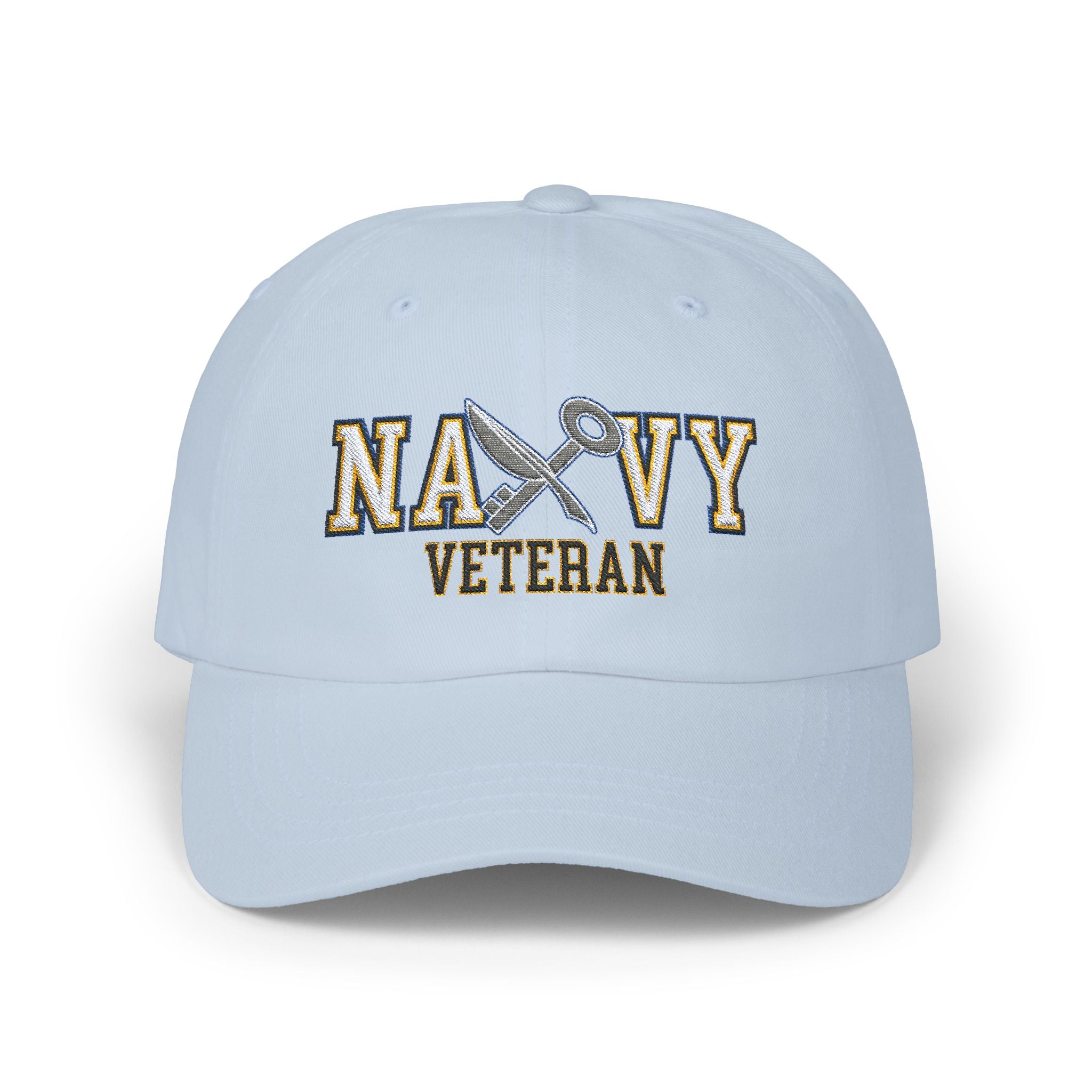 US Navy SH Veteran Embroidered Classic Dad Hat