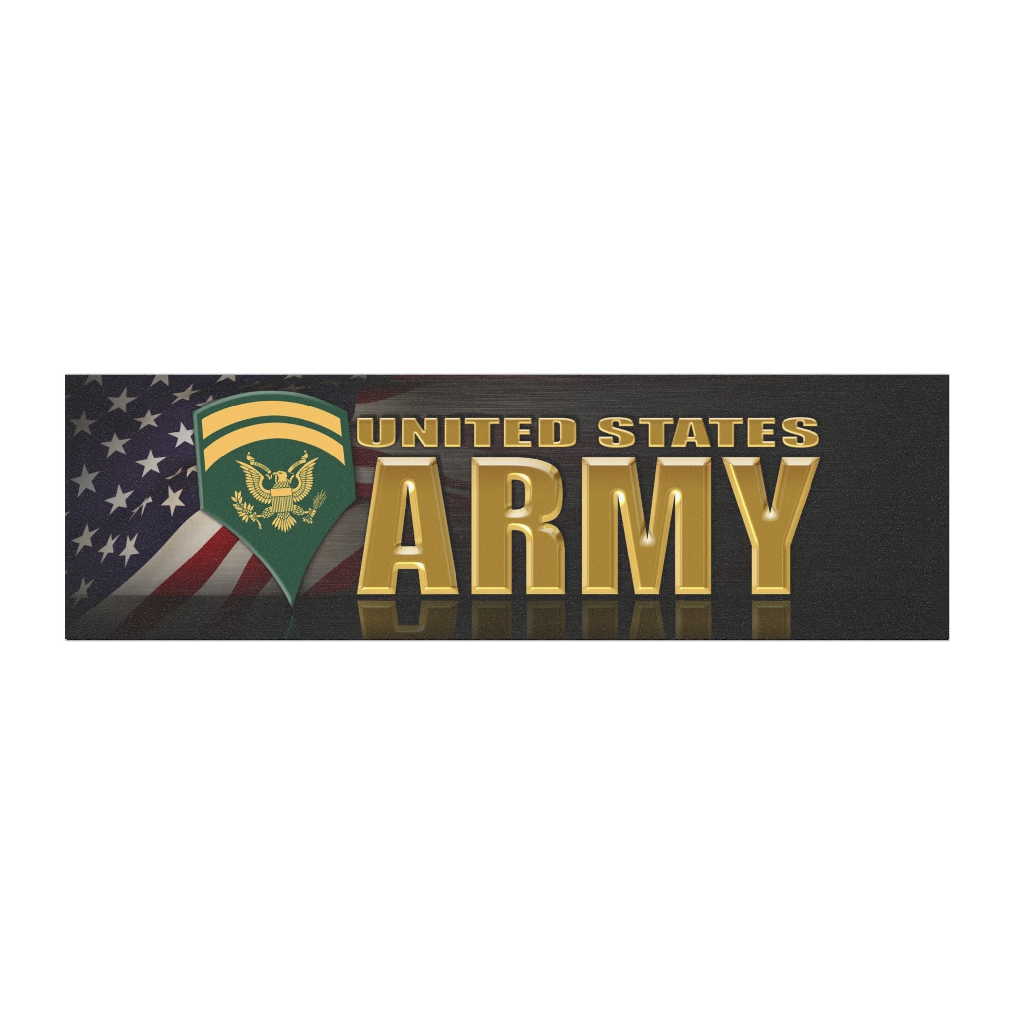 US Army E-6 SPC E6 Specialist Ranks Car Magnets