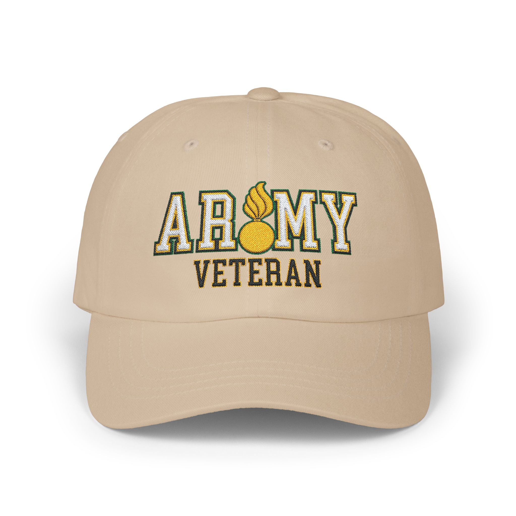 US ARMY Ordnance Corps Veteran Embroidered Classic Dad Cap