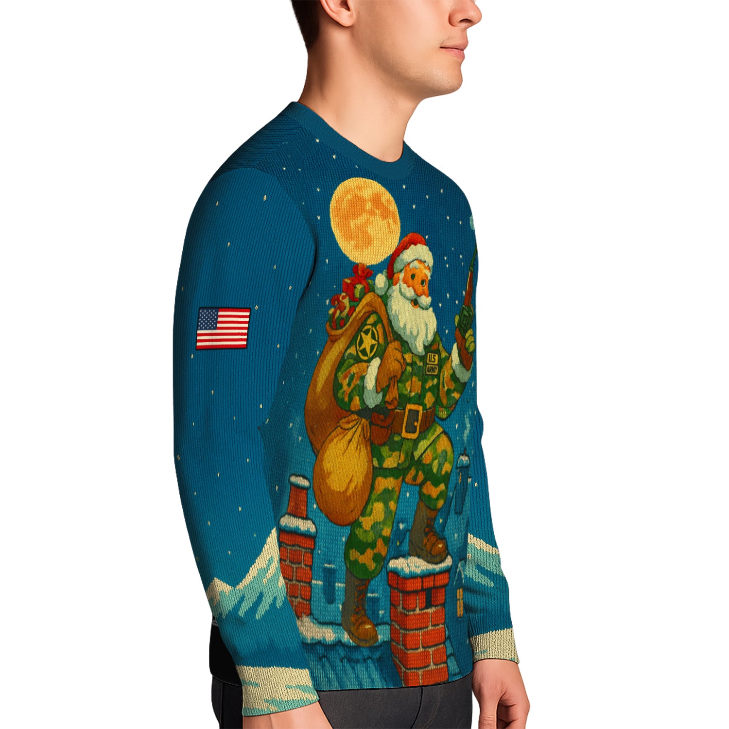 US Army Ugly Christmas Sweater