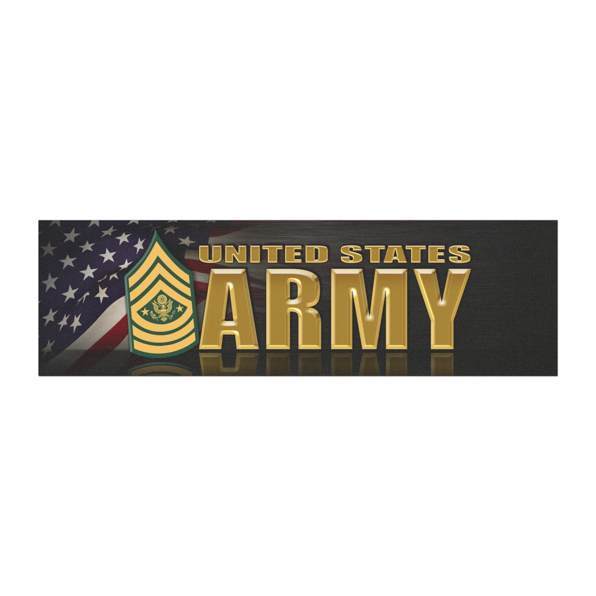 US Army E-9 Sergeant Major of the Army E9 SMA Noncommissioned Officer Car Magnets